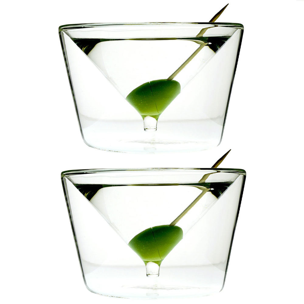 Collection INSIDEOUT | ENSEMBLE DE VERRES À MARTINI | deAMT Alissia Melka-Teichroew | Charles et Marie