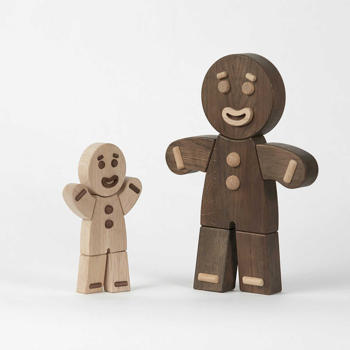 Wooden Gingerbread Man – Oak | Jakob Burgsø · boyhood