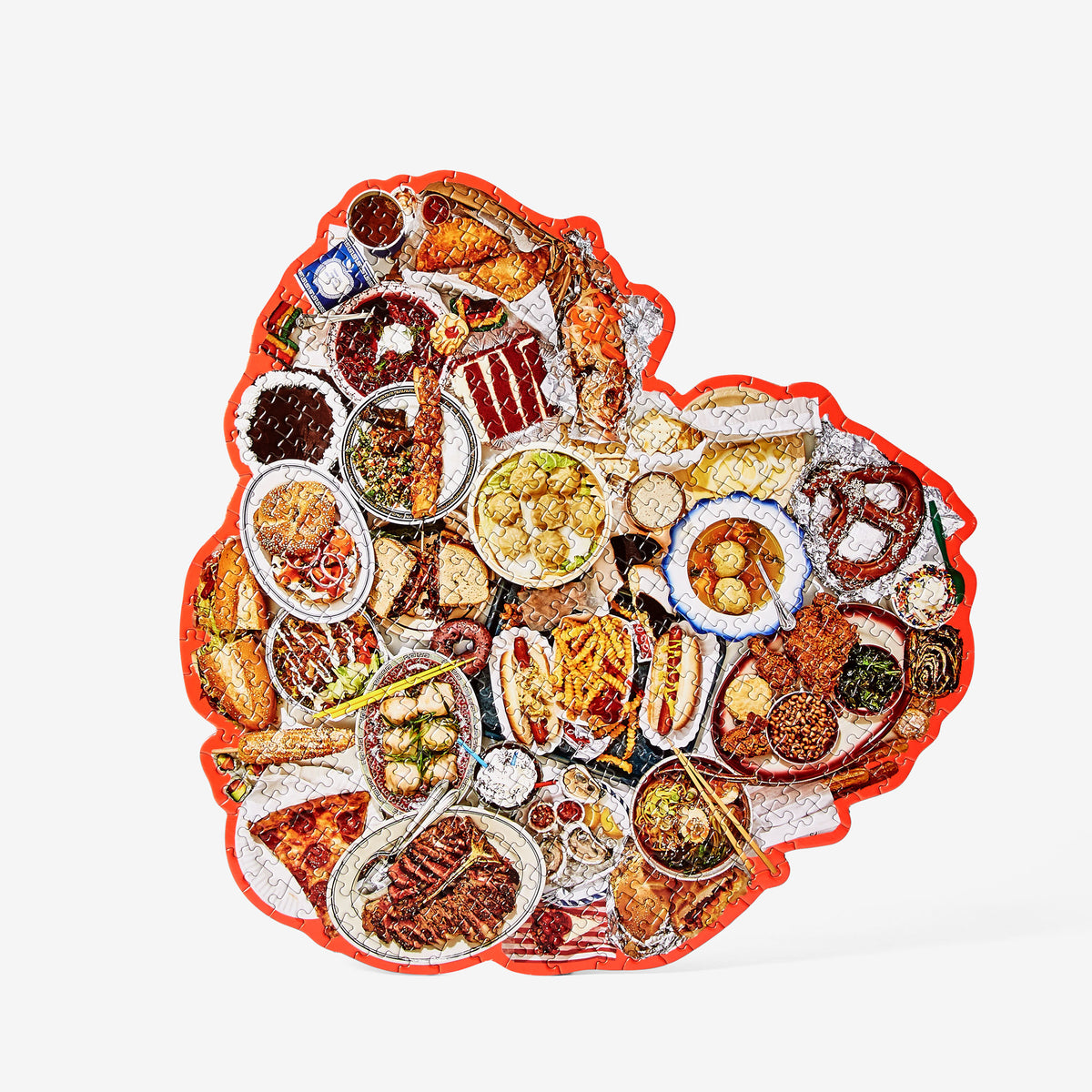 PUZZLE: NY HEART | FOOD-PUZZLE | 465 pezzi | Areaware