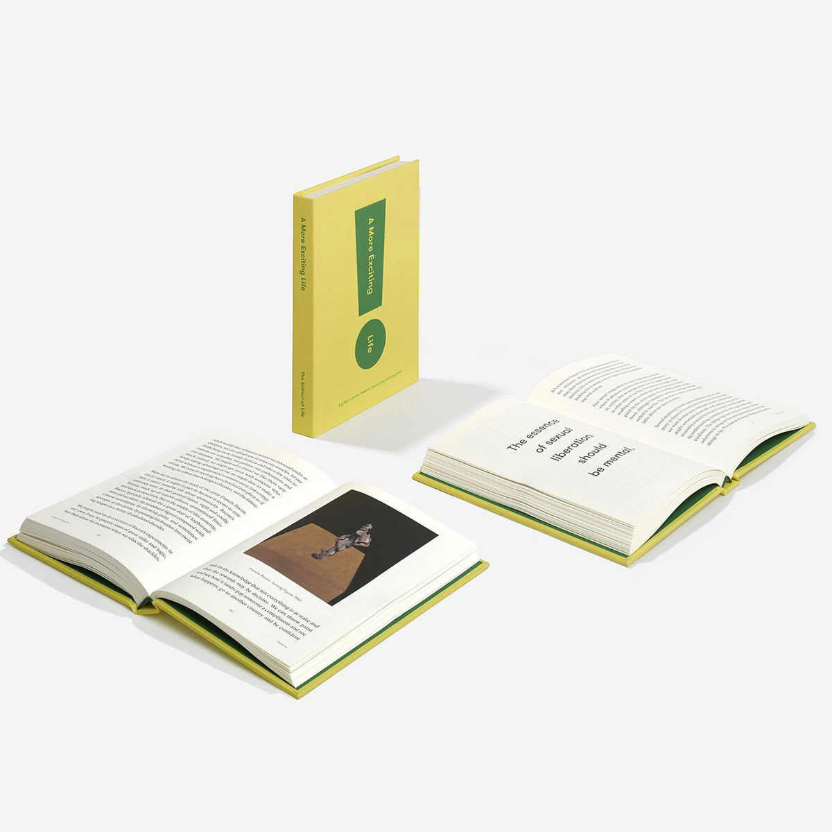 Book "A More Exciting Life" – Hardcover | The School of Life
