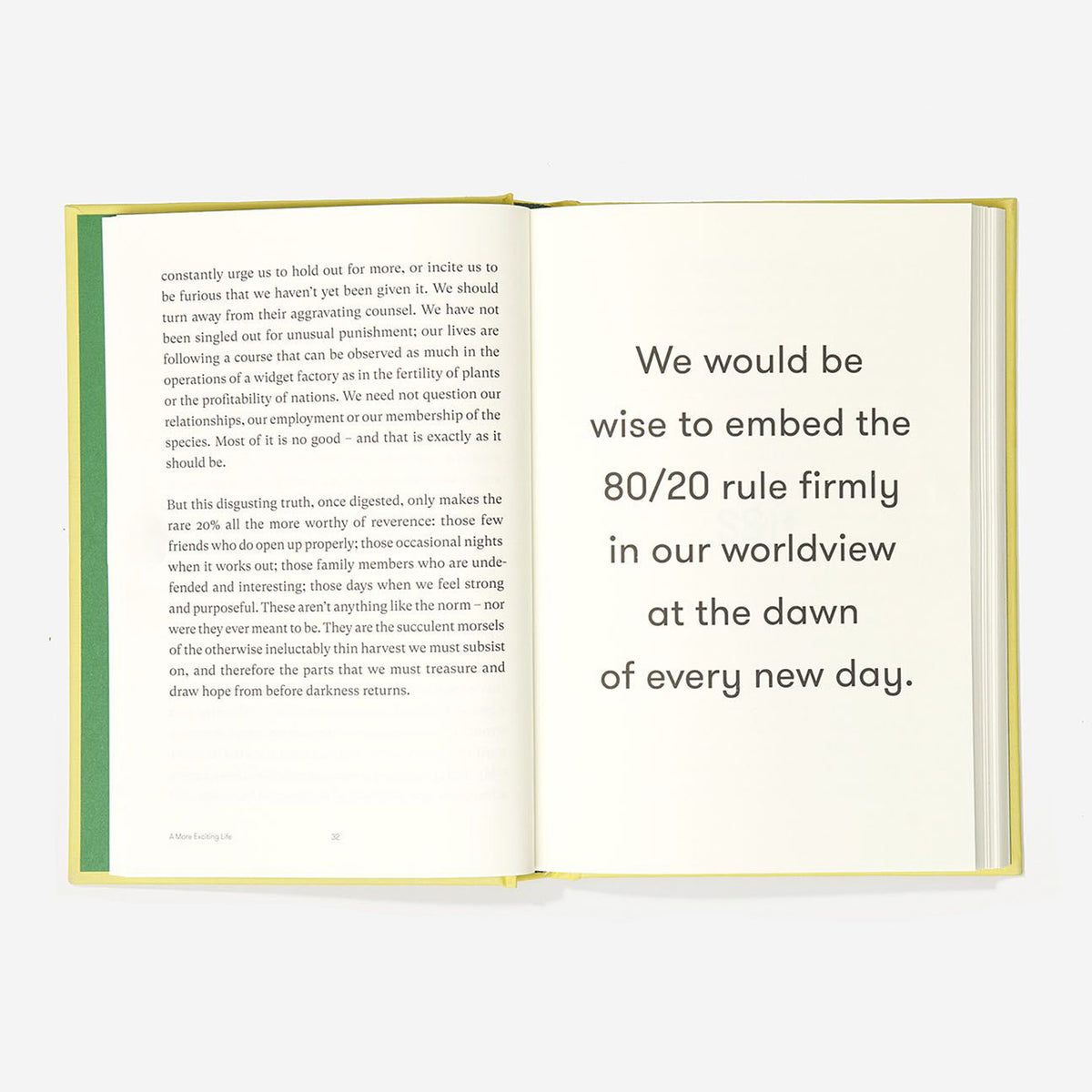 Book "A More Exciting Life" – Hardcover | The School of Life