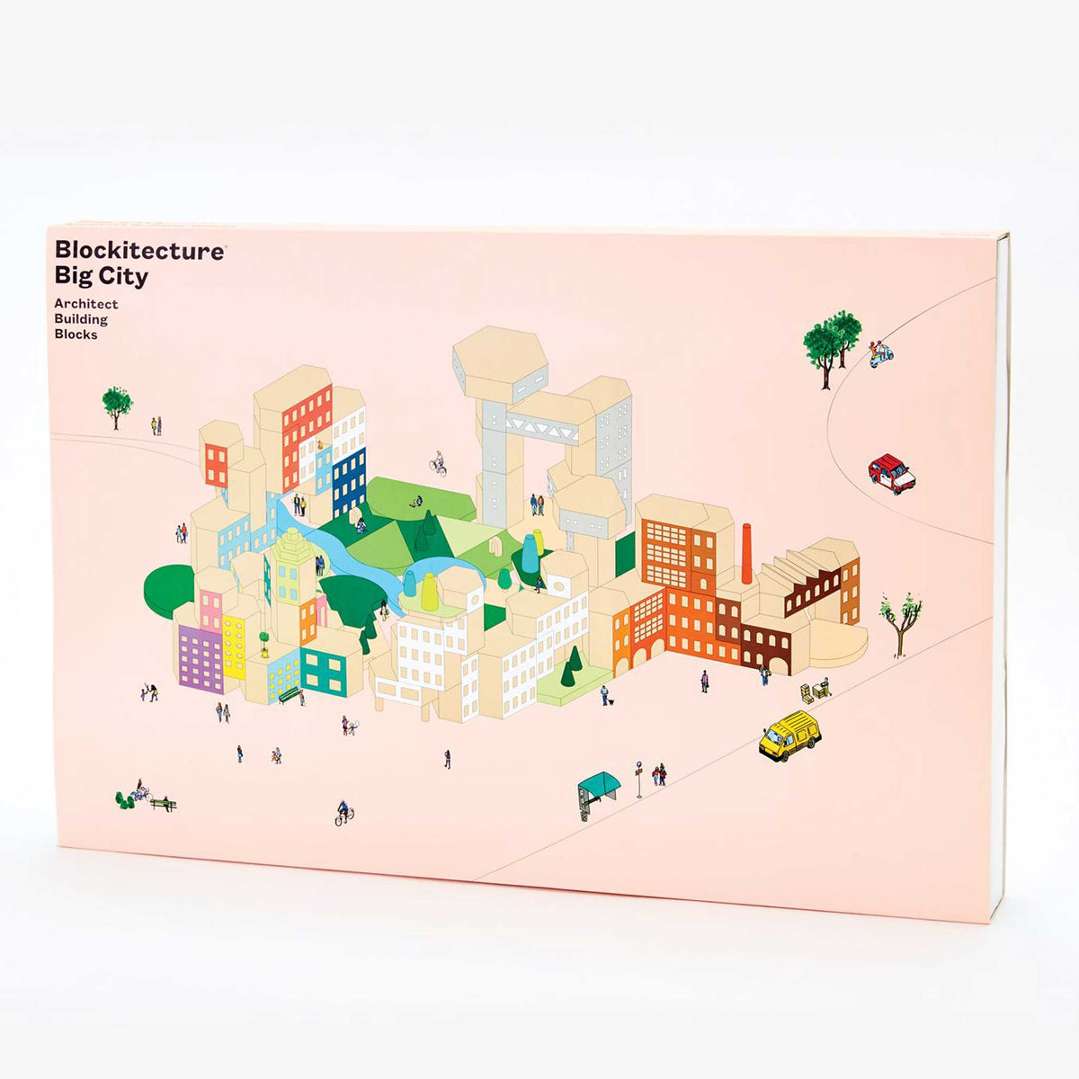 BLOCKITECTURE® | ENSEMBLE GRANDE VILLE | BLOCS DE CONSTRUCTION Architecture en bois | James Paulius | Sont conscients