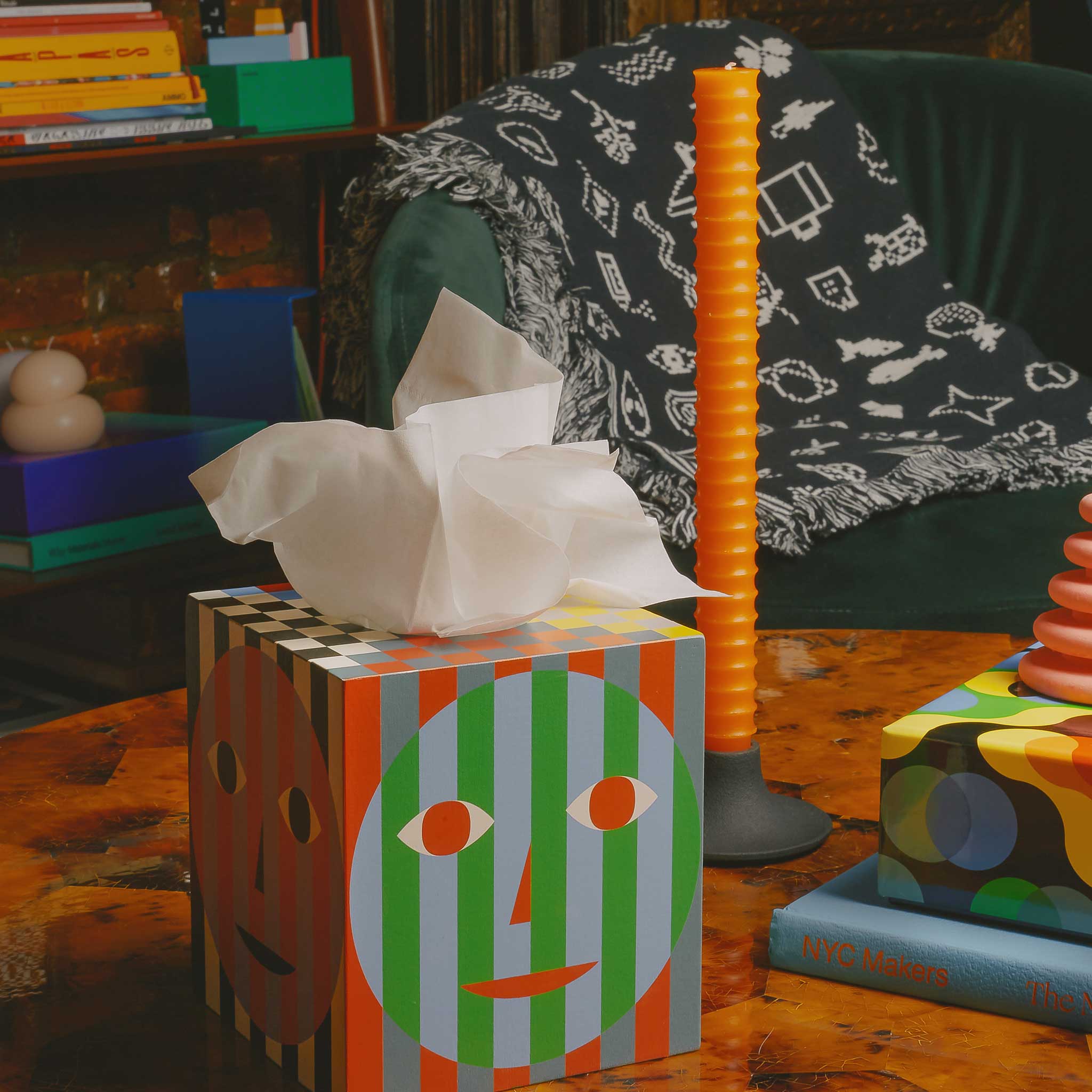 EVERYBODY TISSUE BOX | KOSMETIKTÜCHERBOX | Dusen Dusen | Areaware