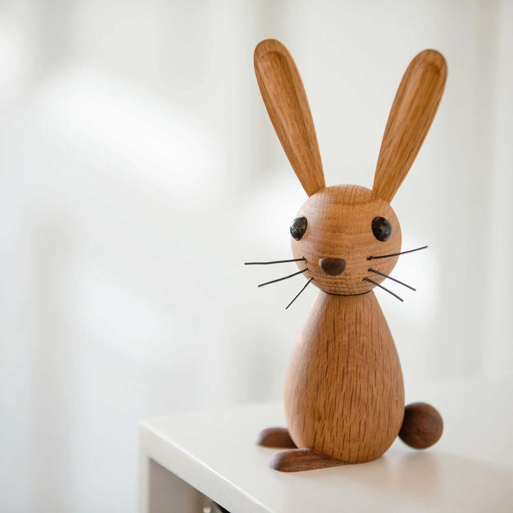 JUMPER - Rabbit - Wooden Decorative Figurine | mencke&vagnby | Spring Copenhagen