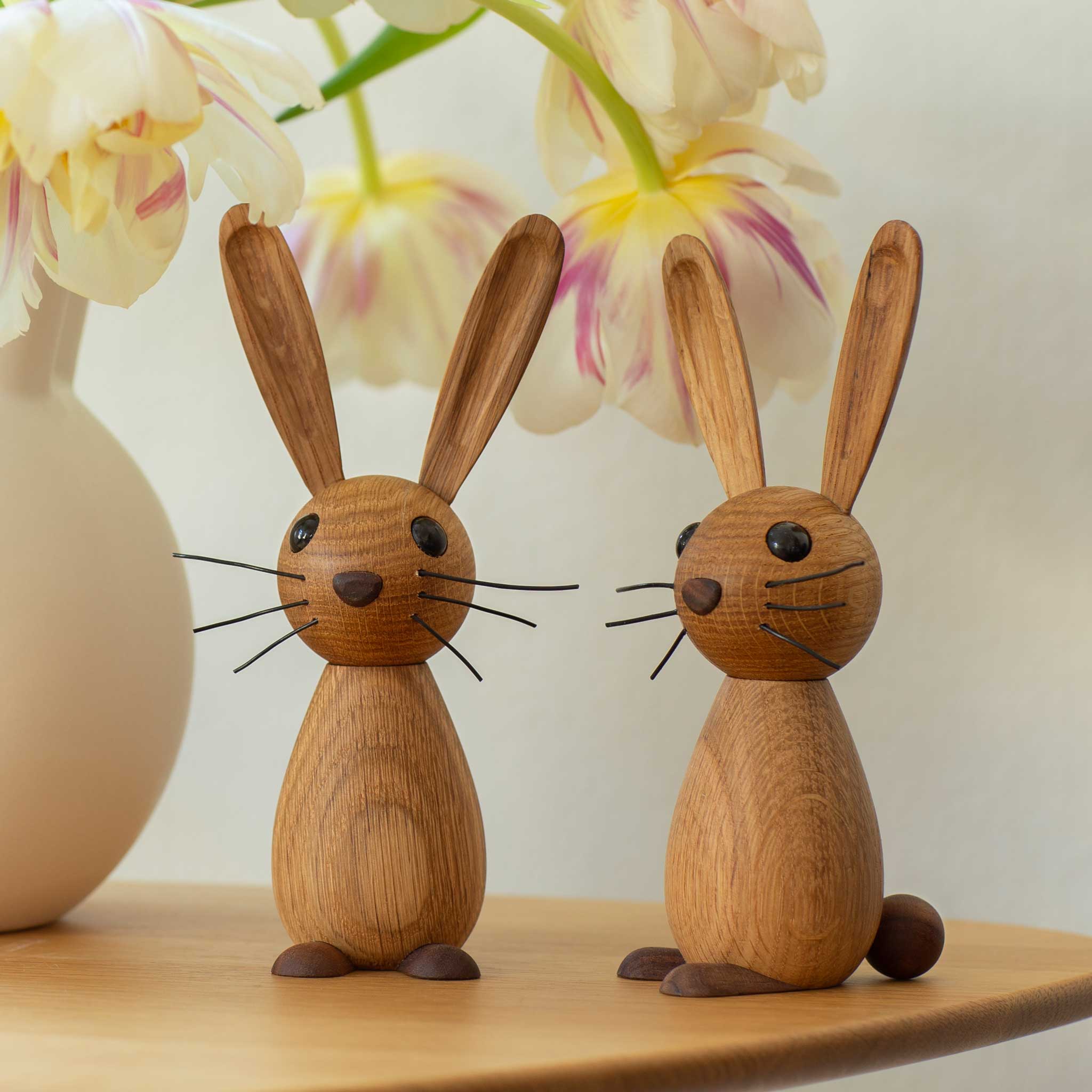 JUMPER - Rabbit - Wooden Decorative Figurine | mencke&vagnby | Spring