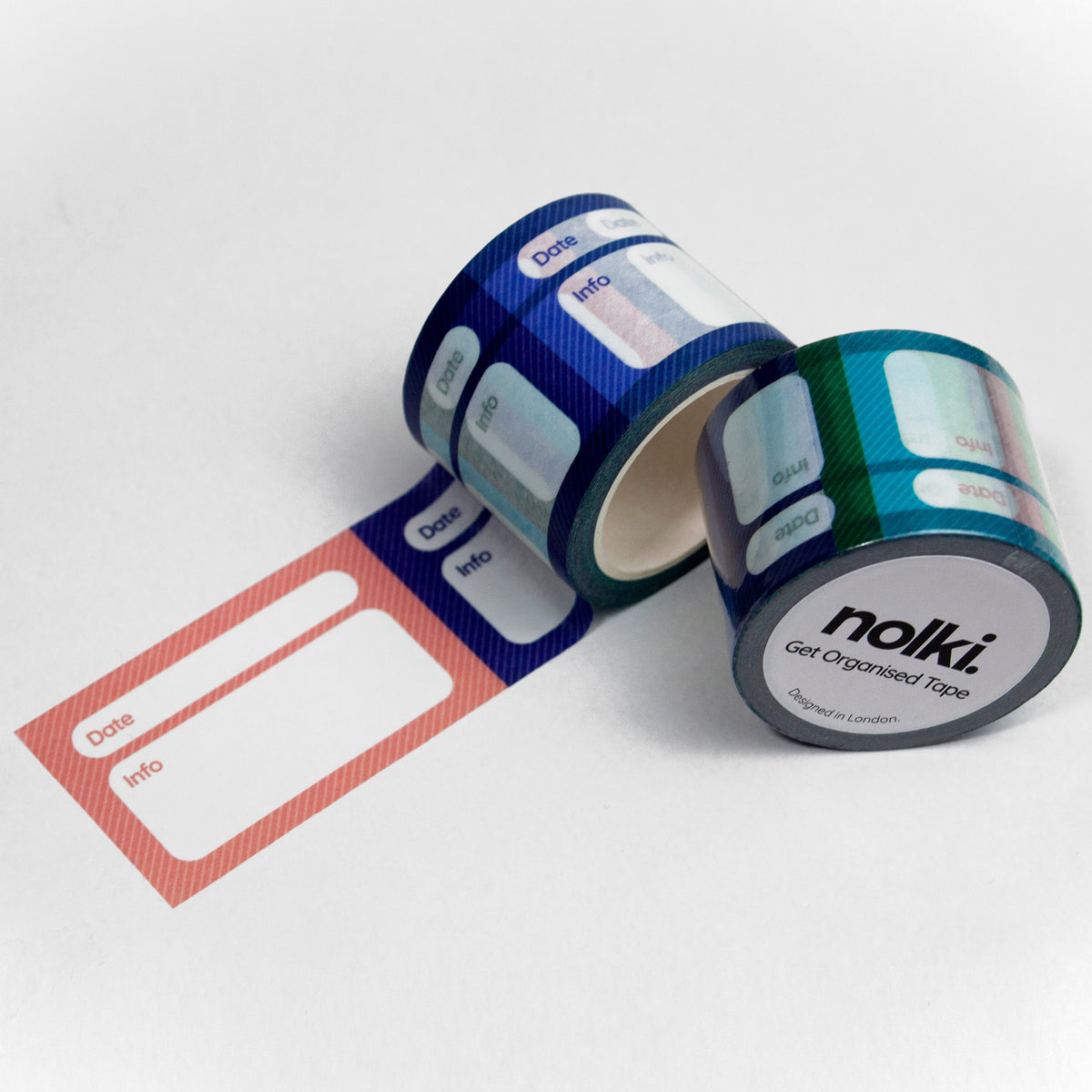Washi S'ORGANISER | RUBAN DE MASQUAGE | Organisez votre emploi du temps | nolki