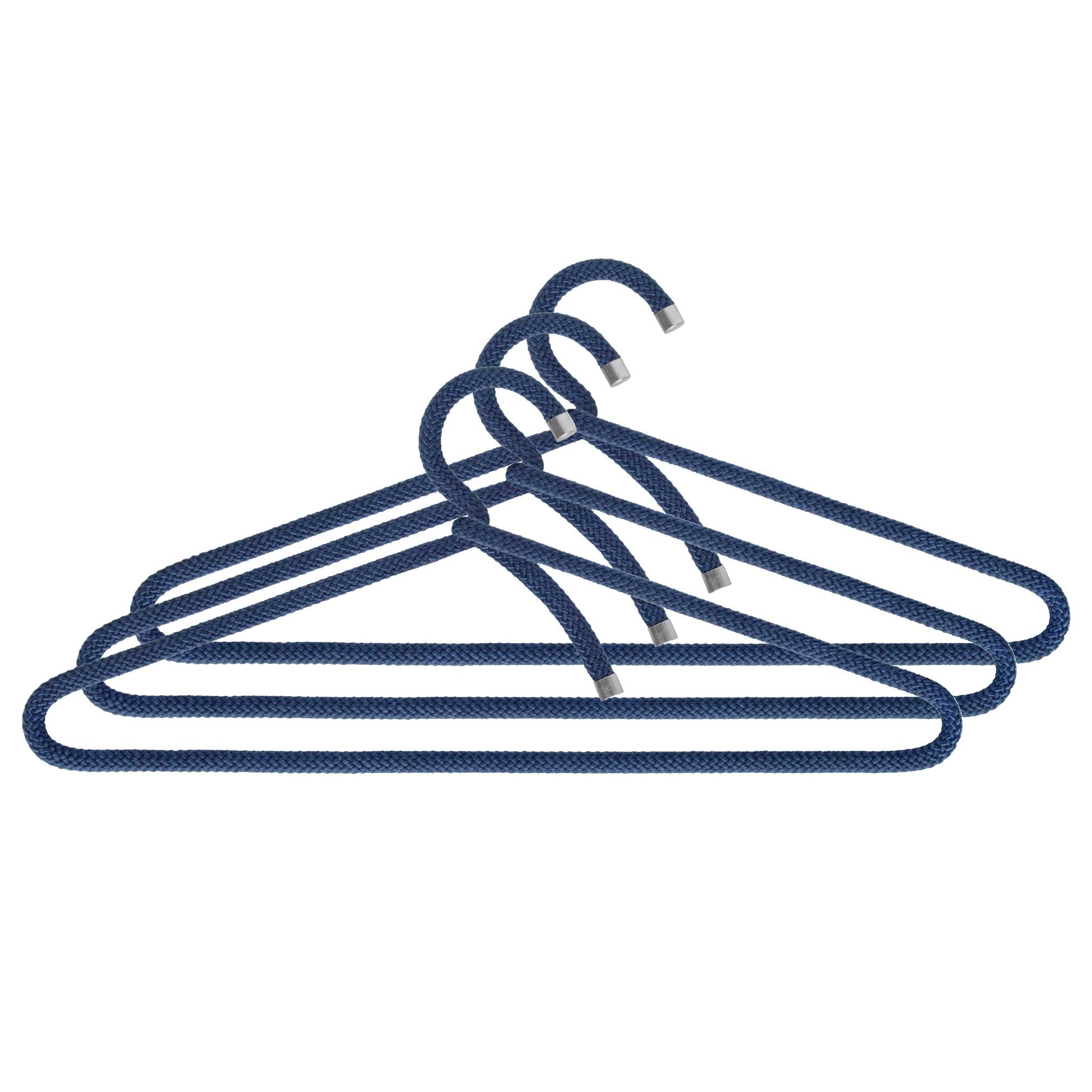 ROPE HANGER-| Textil-Kleiderbügel aus Seil - 3er Set | Peppermint Products