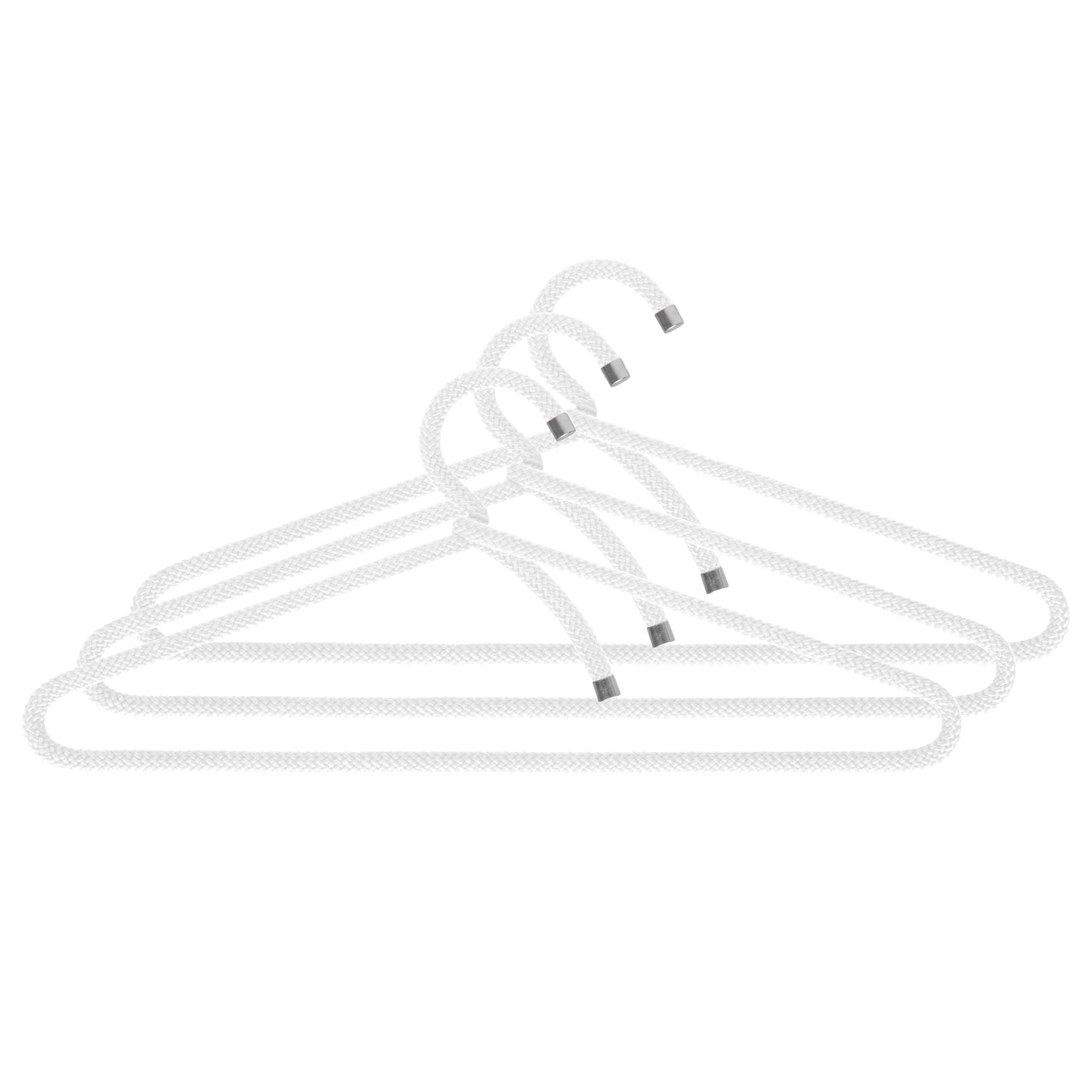 ROPE HANGER-| Textil-Kleiderbügel aus Seil - 3er Set | Peppermint Products