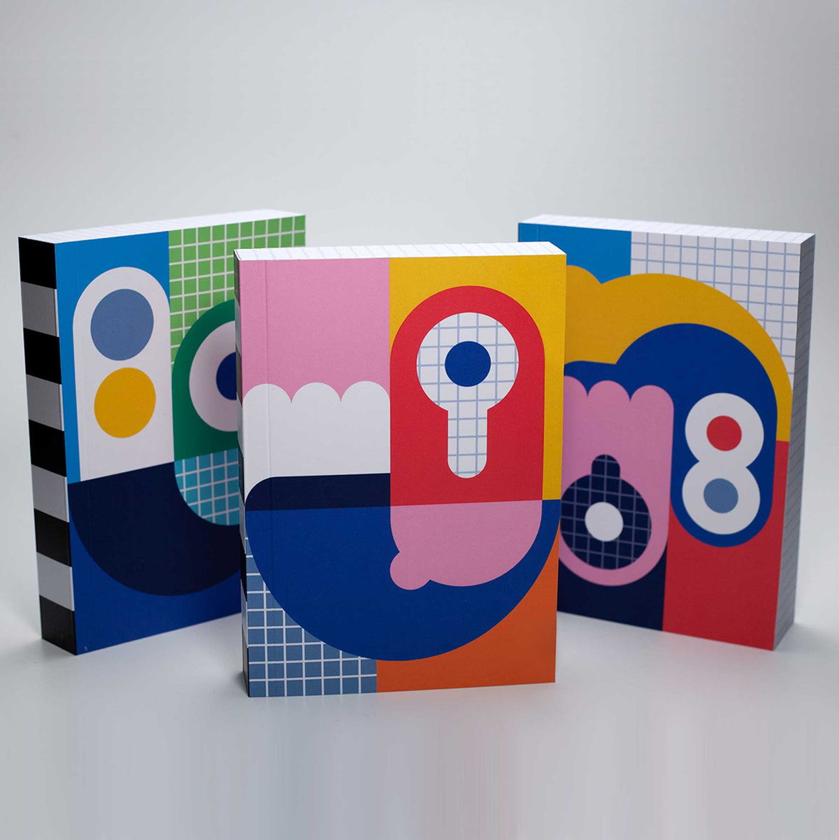 MINI BLOCK TWO | Liniertes Mini NOTIZBUCH | A6 & 336 Seiten | nolki