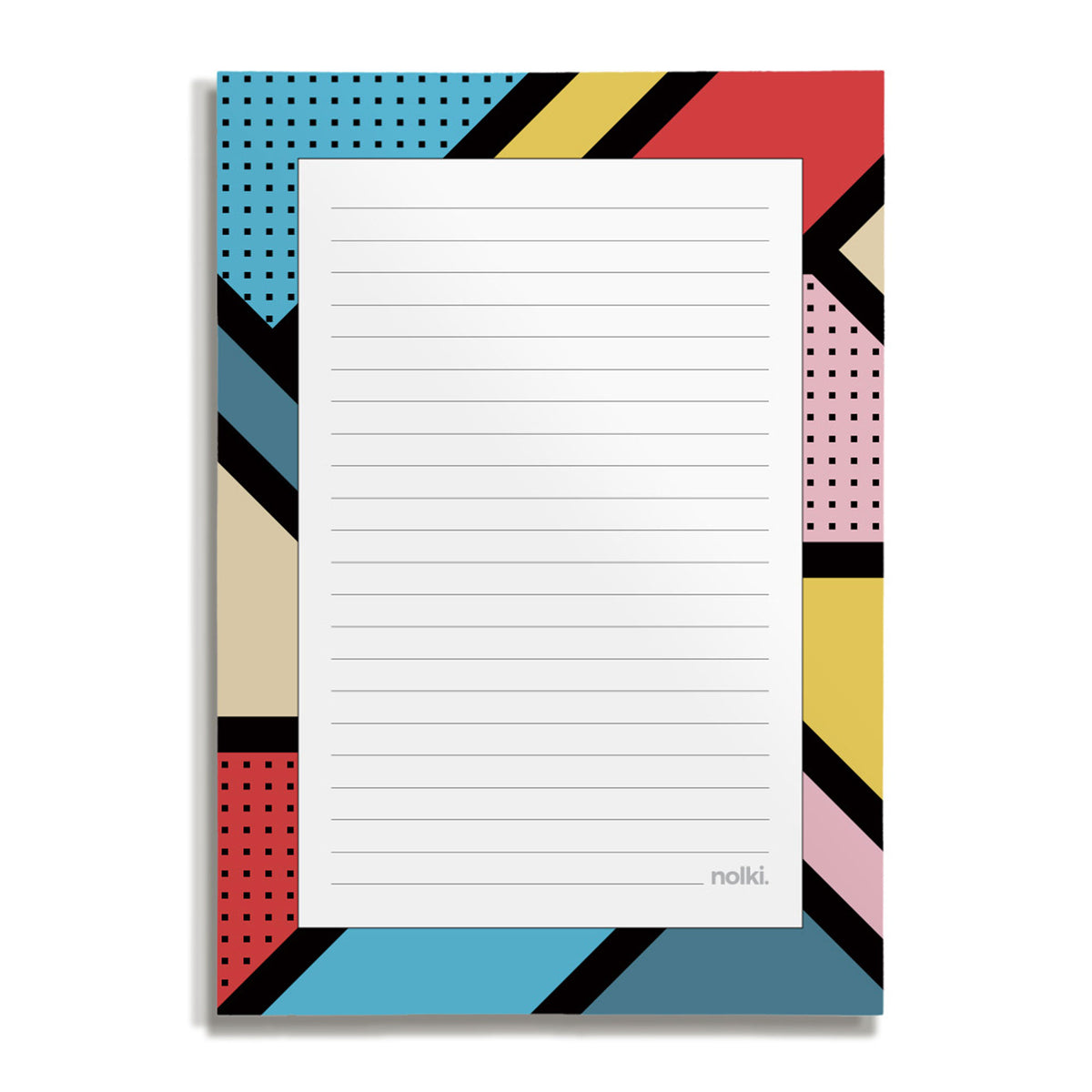 Simple Lined NOTEPAD Spark | A5 NOTIZBLOCK | 100 Seiten | nolki