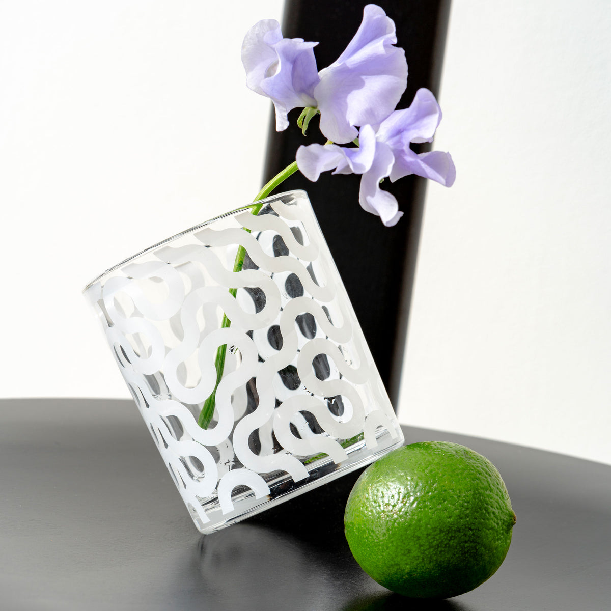 PATTERN GLASSES | Set of 4 | Dusen Dusen | Areaware