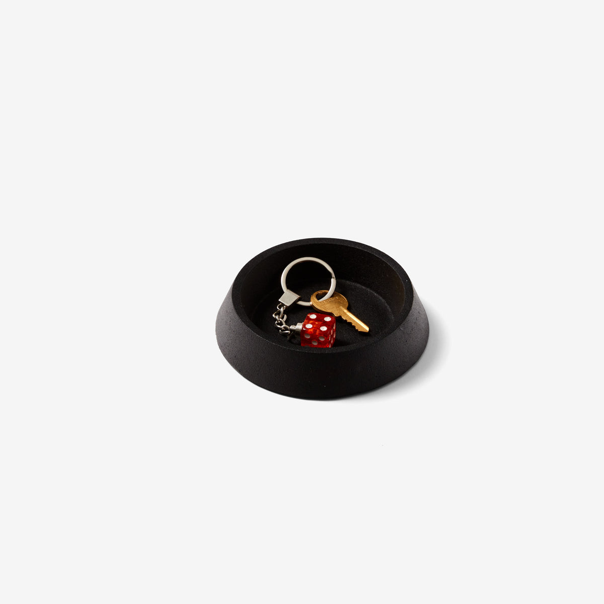 IRON CATCHALL | kleine ABLAGE & SCHALE | hoher Rand & D=11,5 cm | Josh Owen | Areaware