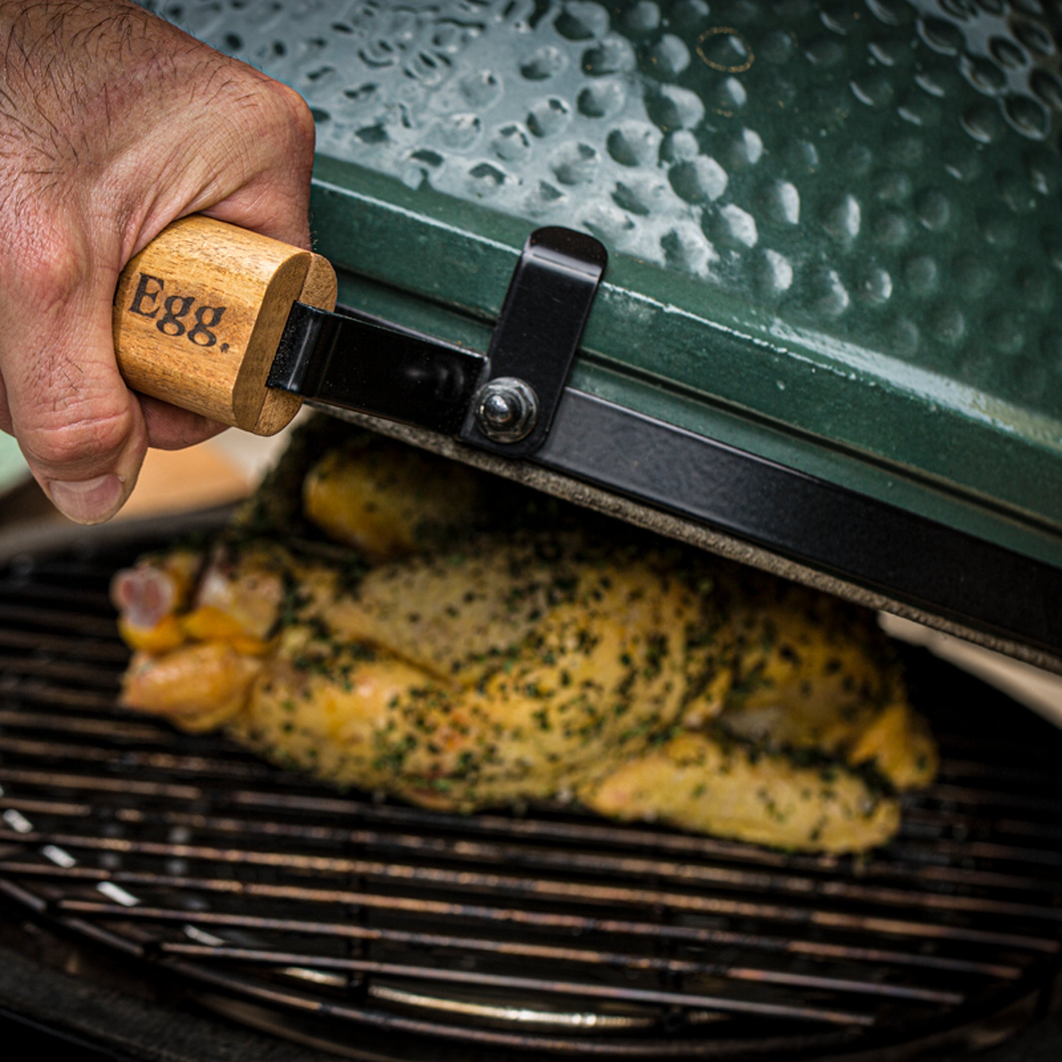 Kamado Grill "Starter Set" Large – Ceramic · Ø 46 cm | Big Green Egg
