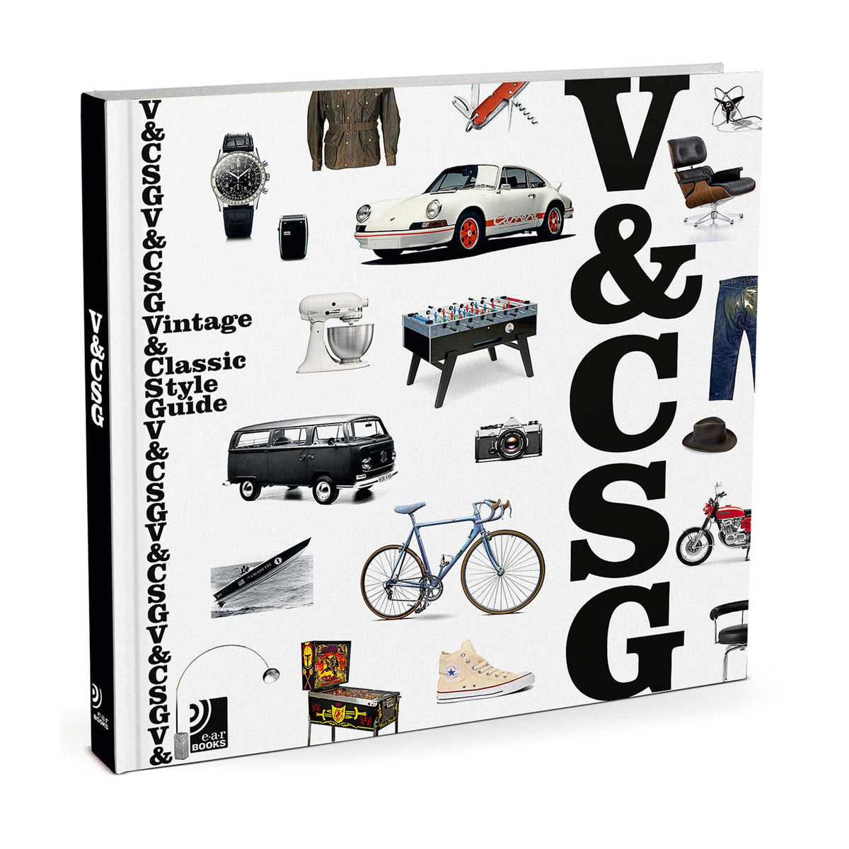 V&amp;CSG | Guide de style vintage et classique | Livre d'images photo comprenant un vinyle 10″ | LIVRE | Livres Edel
