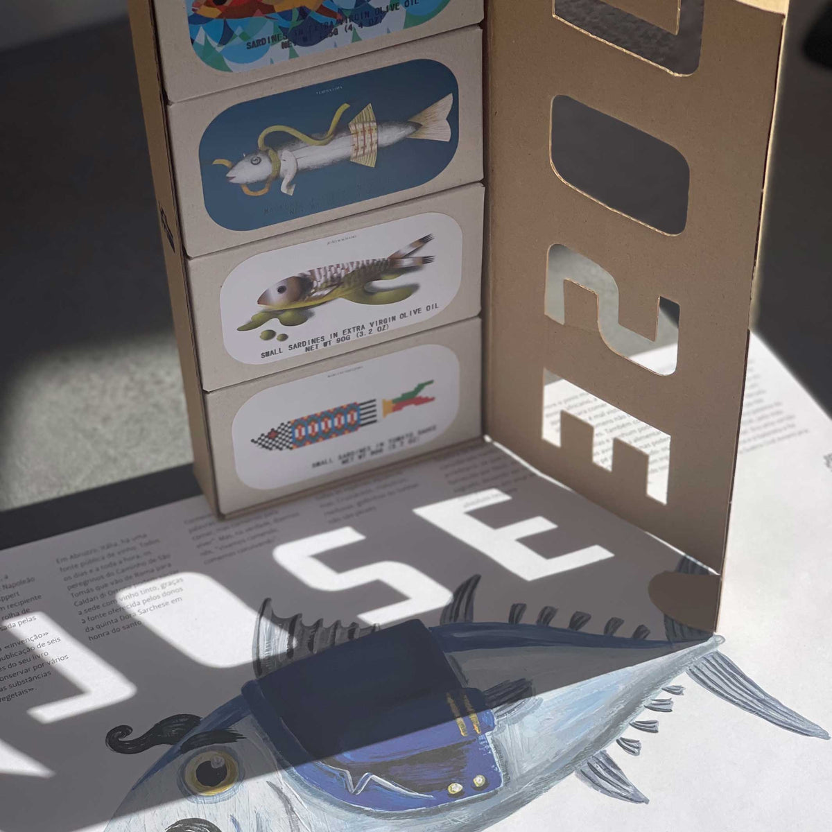Canned Fish Gift Set – 4 Tins | José Gourmet