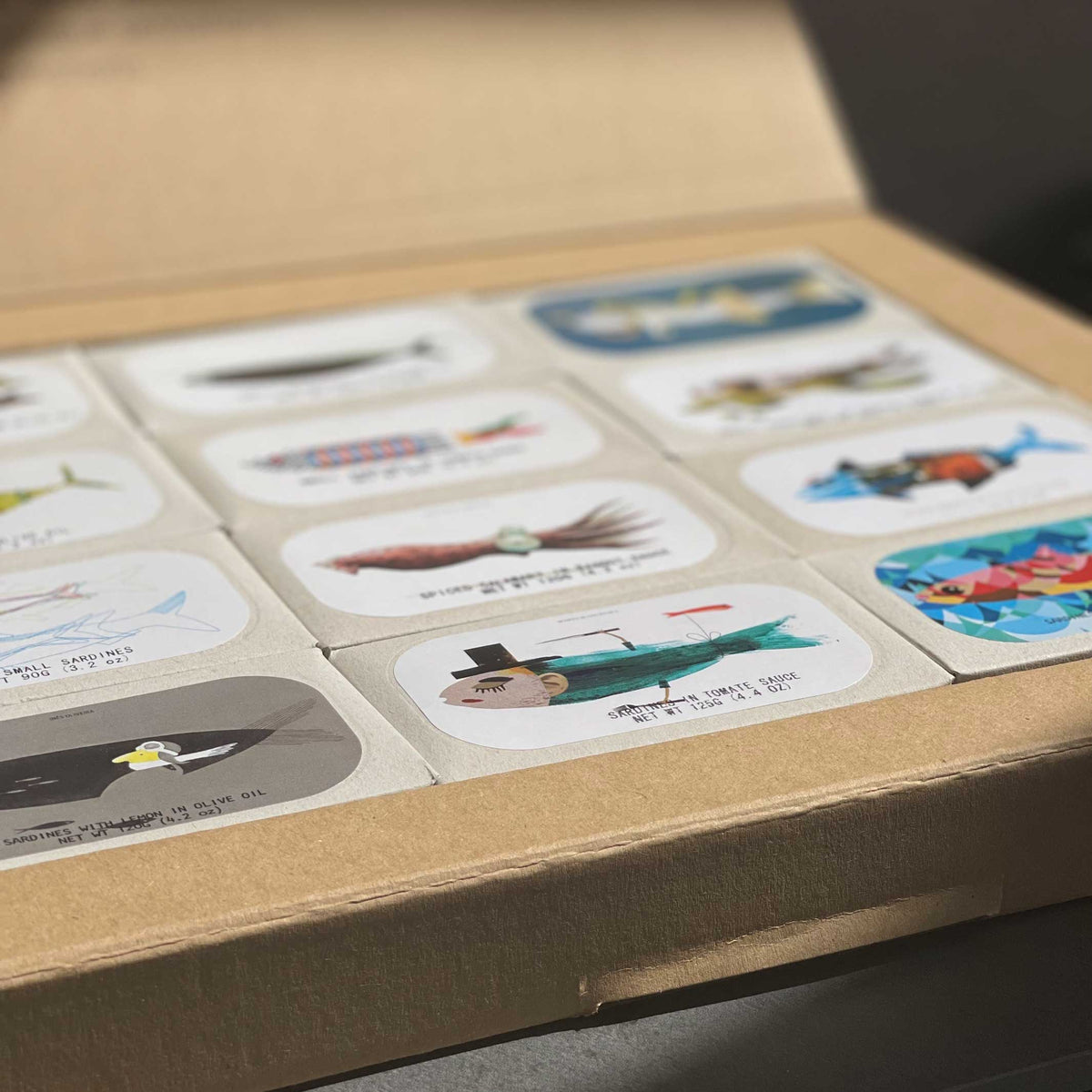 Canned Fish Gift Set – 12 Tins | José Gourmet
