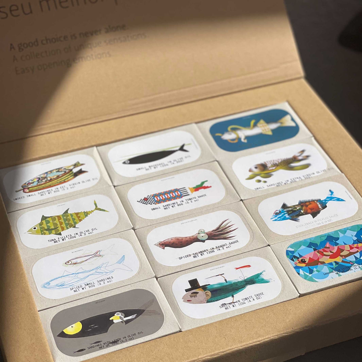Canned Fish Gift Set – 12 Tins | José Gourmet
