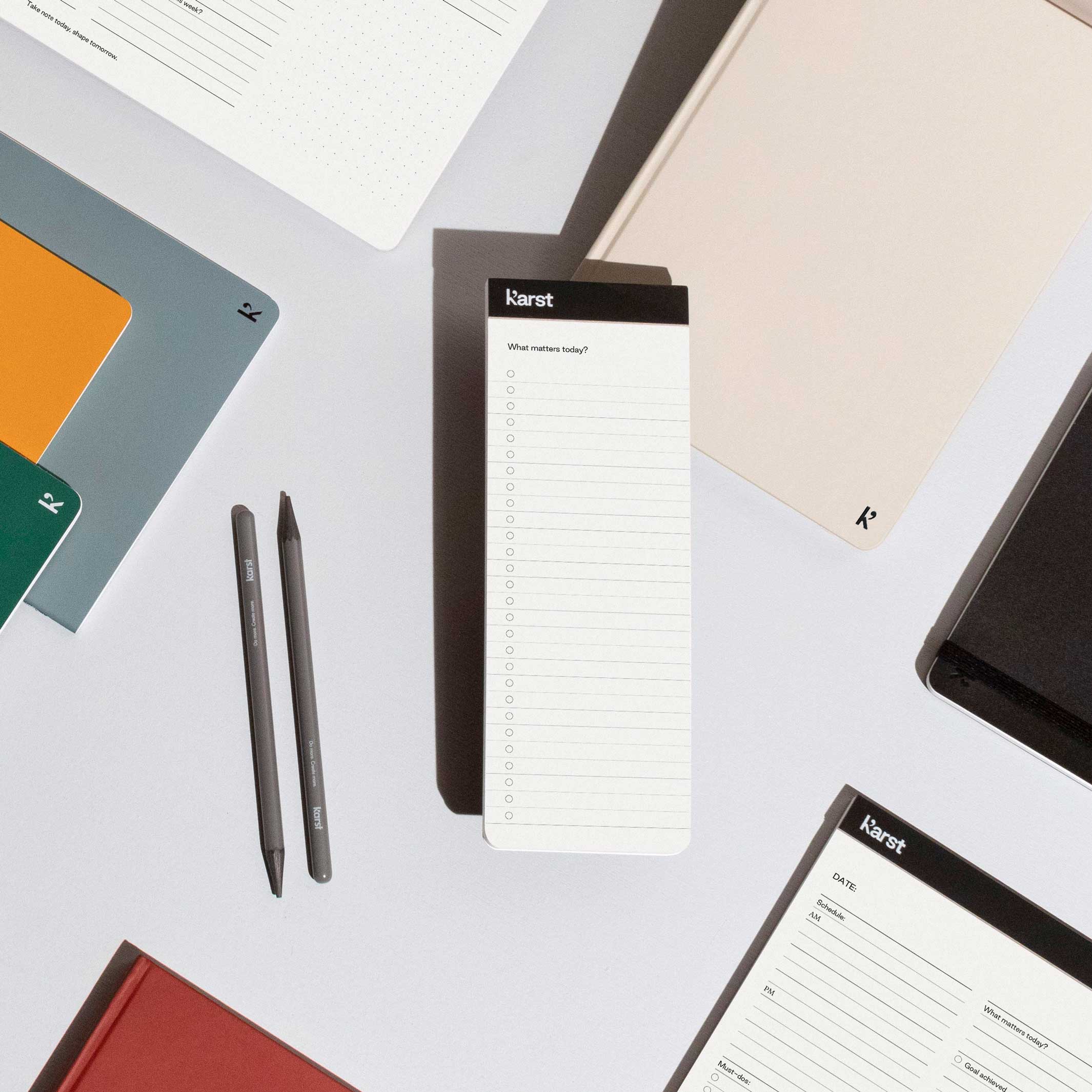 TASK PAD | AUFGABENPLANER für Notizen, Listen & Erinnerungen | KarstGoods