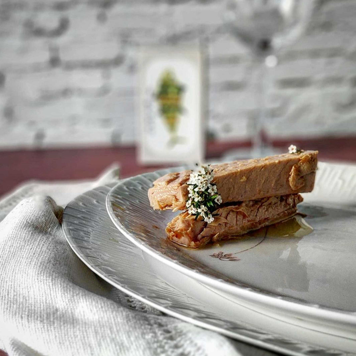 FILETS DE THON à l'huile d'olive | Épicerie fine CONSERVE DE POISSON | 120gr | José Gourmet