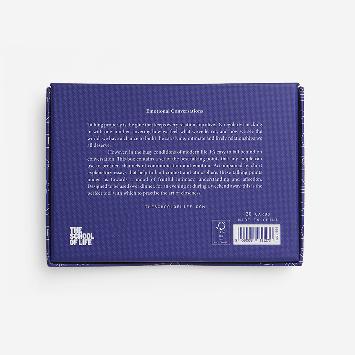 Conversation Cards "Emotional Conversations" – 20 Cards · English
