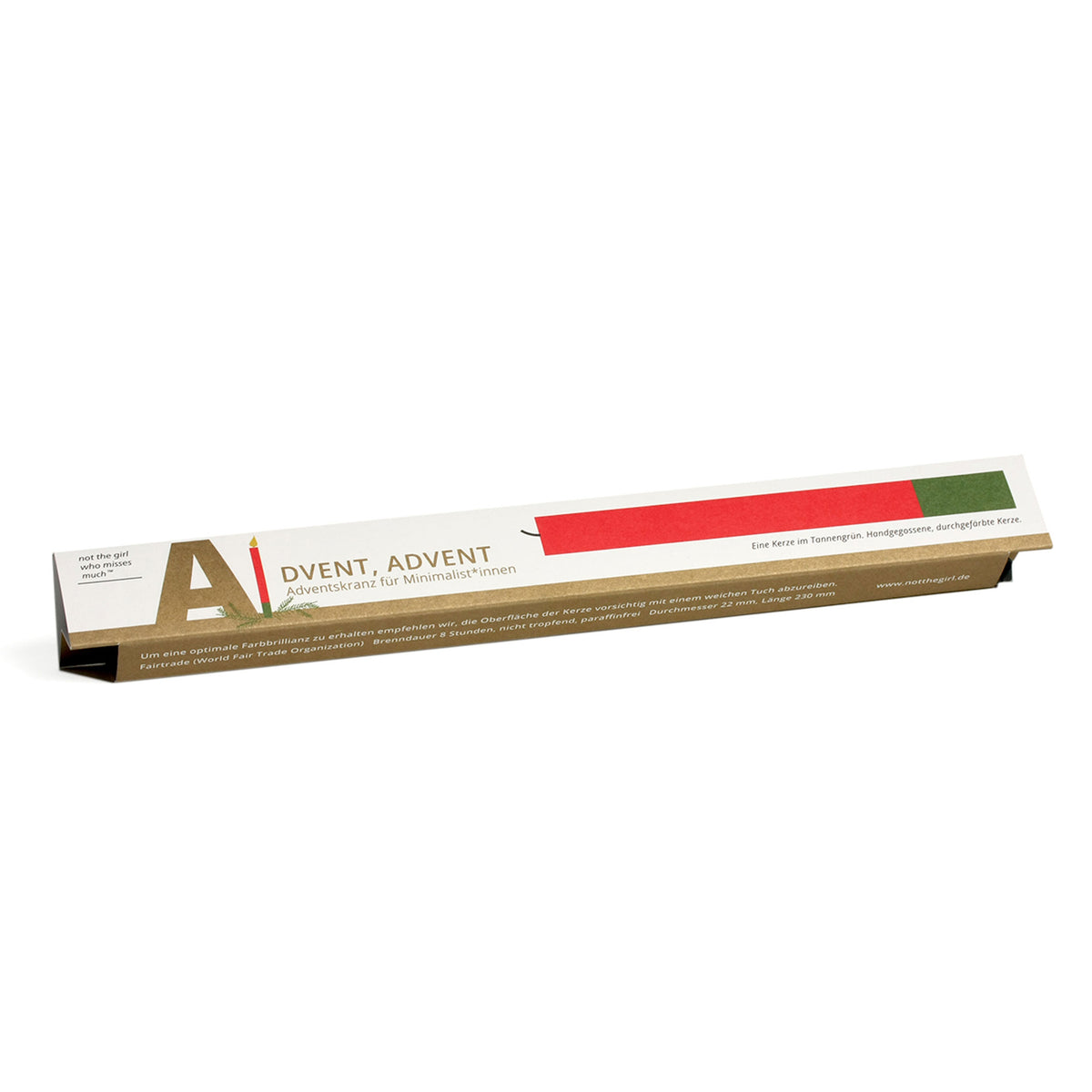 Taper Candle Advent Wreath – 23 cm | not the girl who misses much