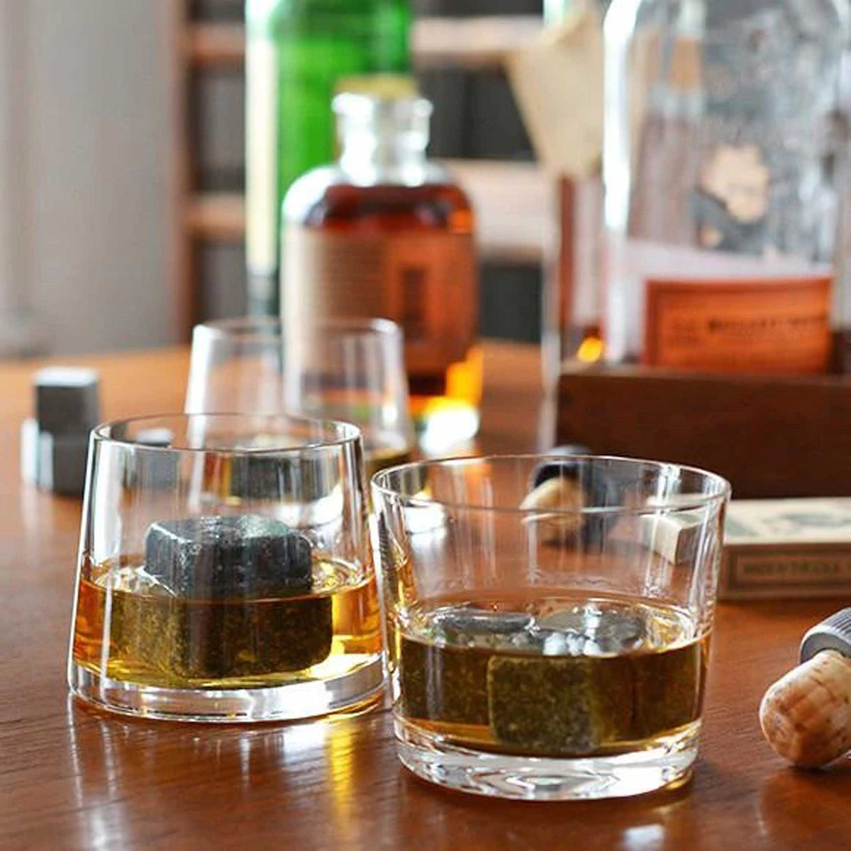 WHISKY STONES® Max | Kühlsteine | Set of 2 | Teroforma