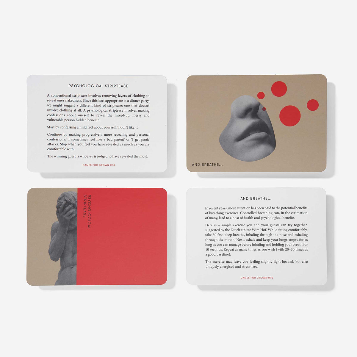 Card Set "Games for Grown-Ups" – 40 Cards | The School of Life