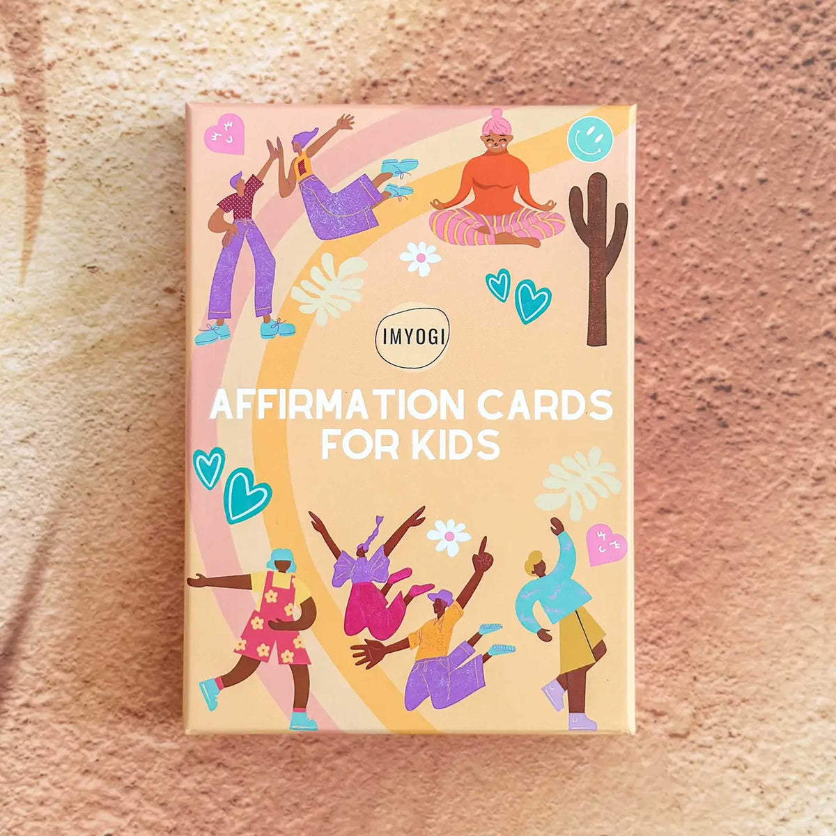 AFFIRMATION CARDS for KIDS | CARD SET | 30 SELF-AFFIRMATION exercises for children | IMYOGI