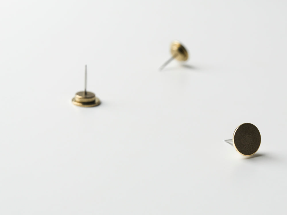 AIMANT TACK Or | Lot de 3 punaises magnétiques | Kosho Tsuboi | 100 pour cent