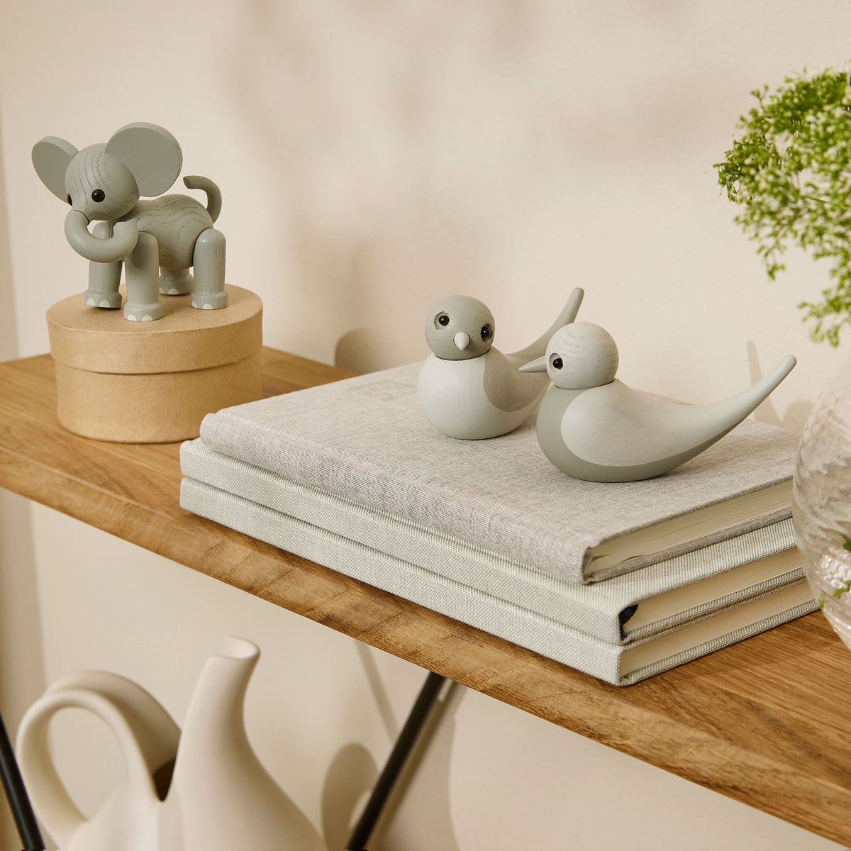 Wooden Songbird Carmen – Oak · 7 cm | Spring Copenhagen