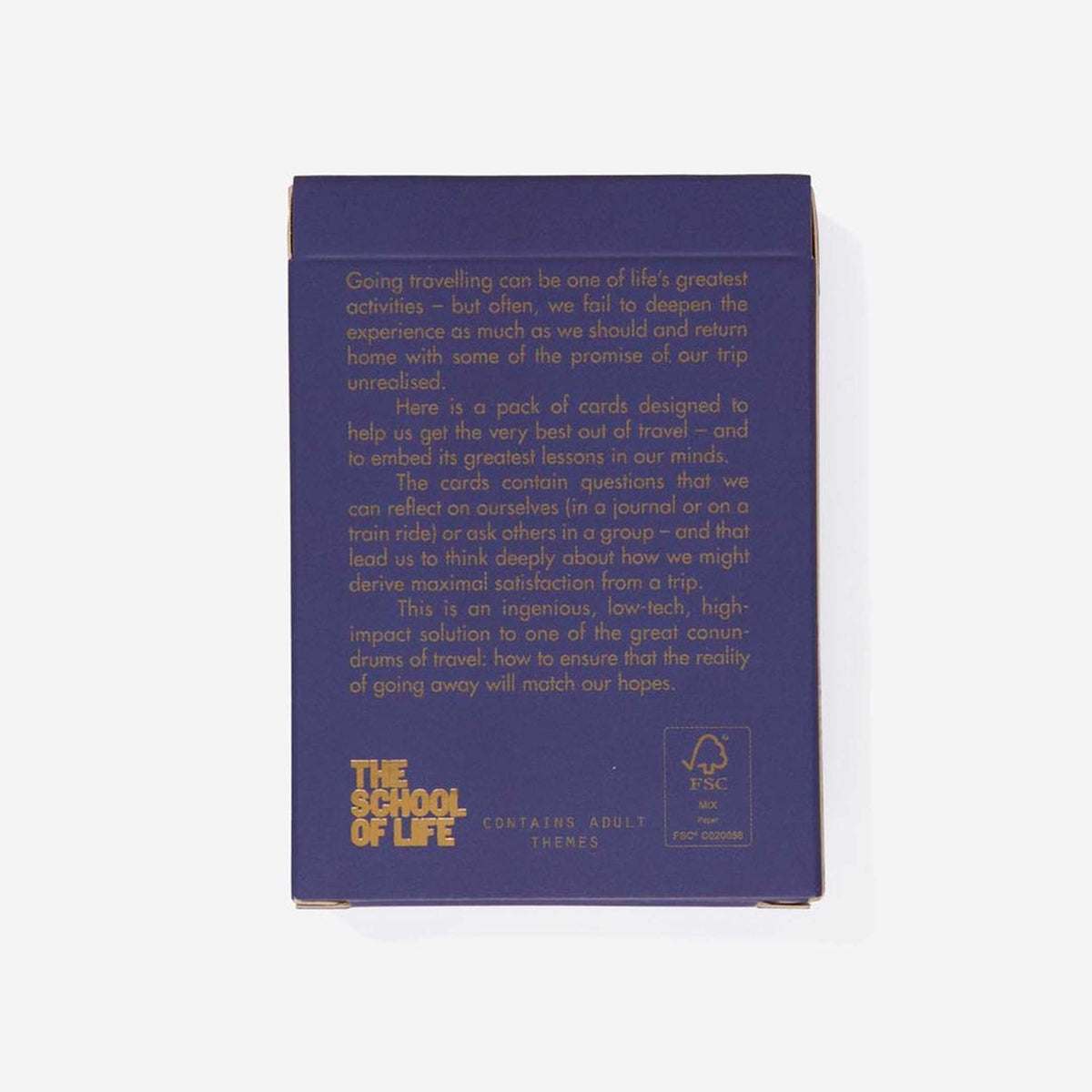 Card Game "Travel Therapy" – English | The School of Life