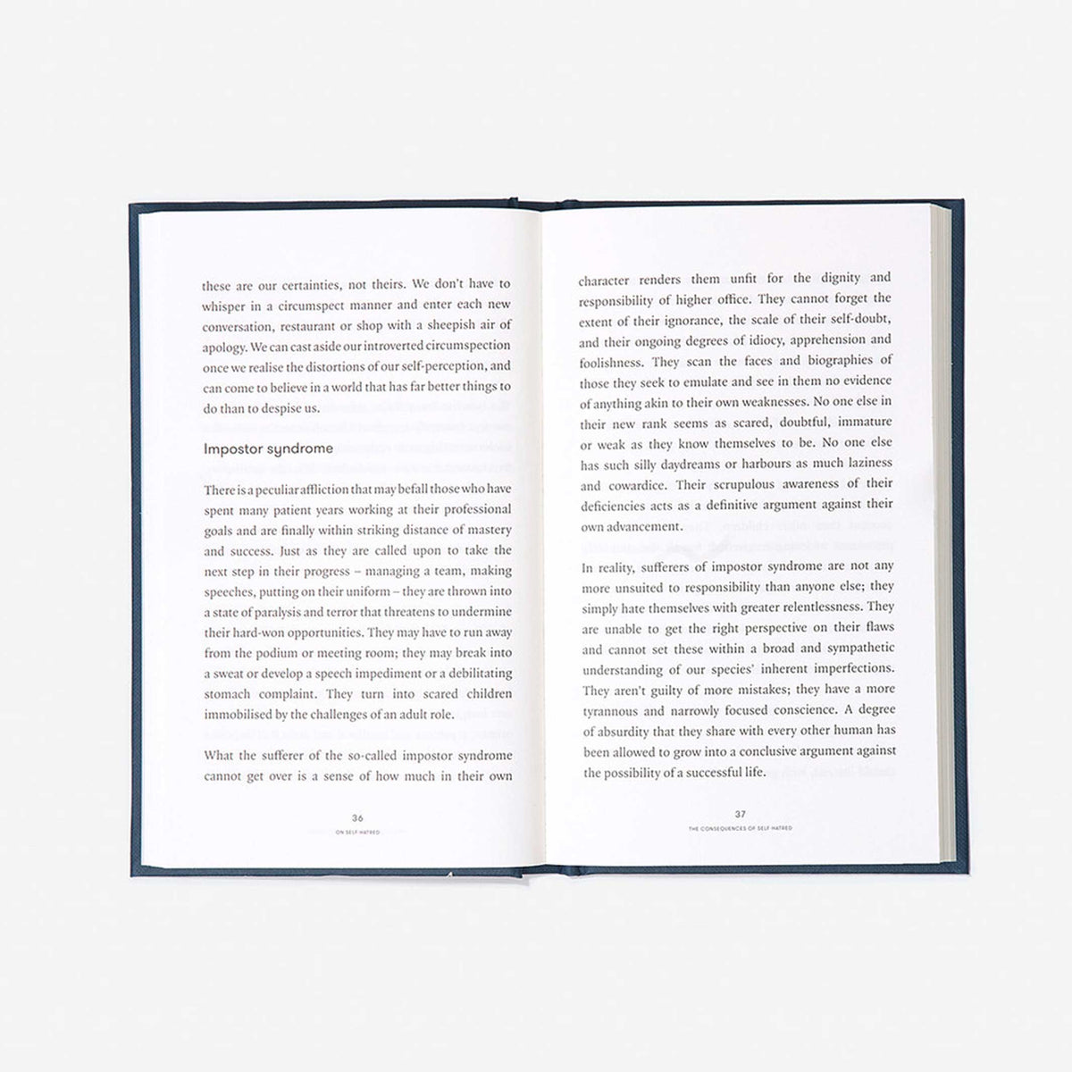 ON SELF-HATRED | LIVRE | Édition anglaise | The School of Life