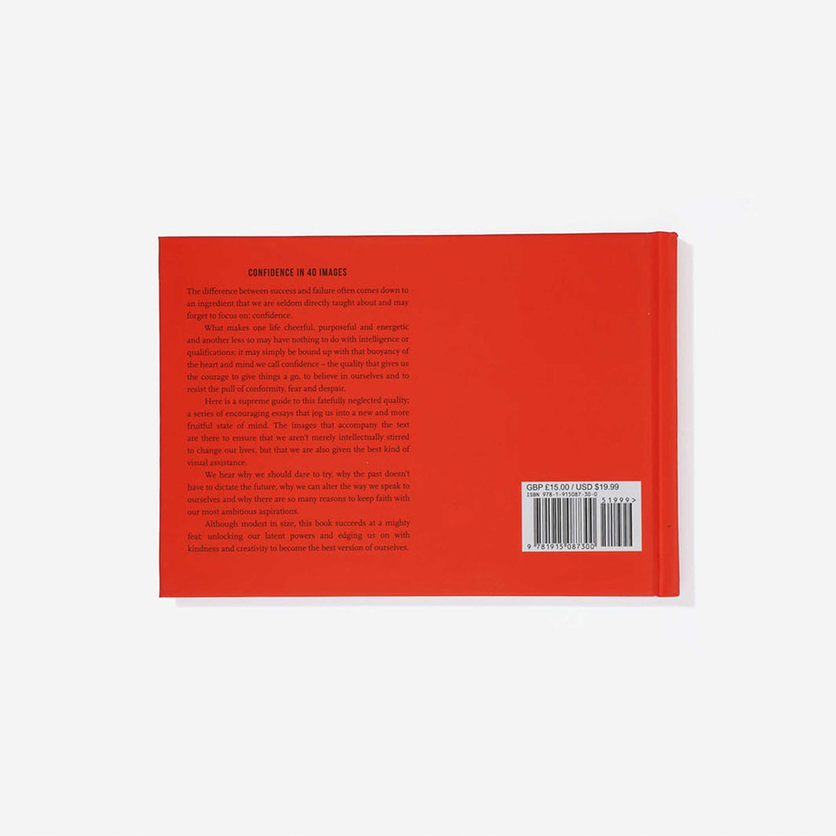 Book "Confidence in 40 Images" – Hardcover | The School of Life