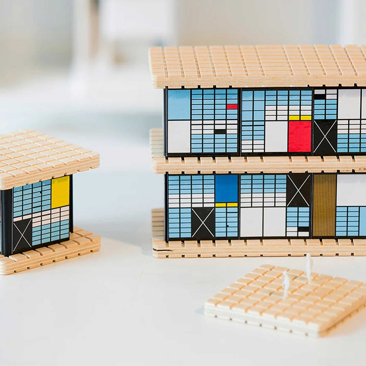 Construction Toy "House Eames" – Wood · Metal | Beamalevich