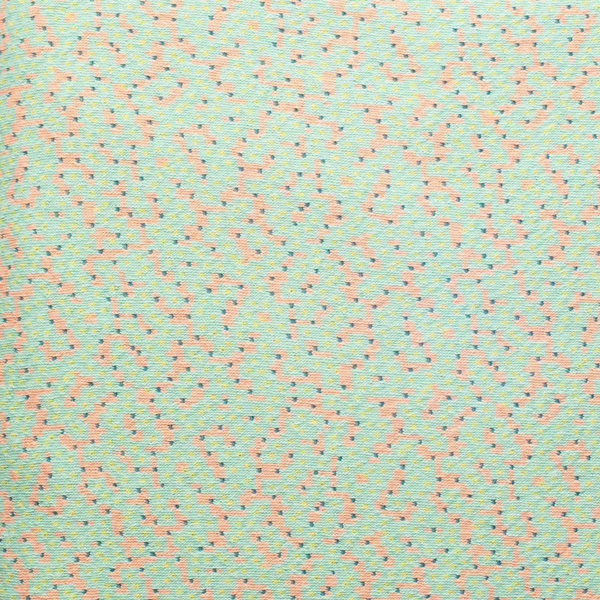 BITMAP LABYRINTH Fresh Green | THROW | 180x140 cm | 90% Cotton | Cristian Zuzunaga