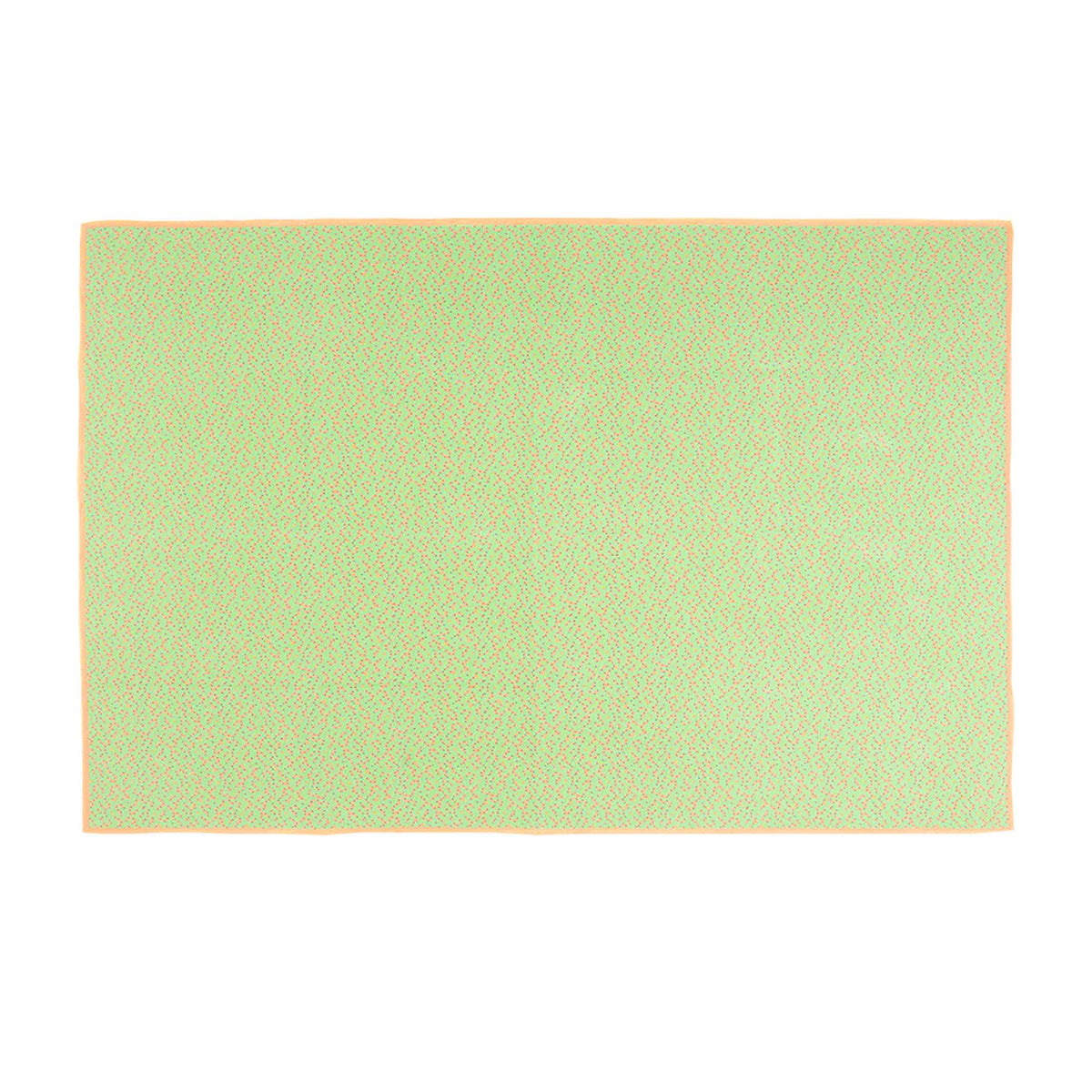 BITMAP LABYRINTH Fresh Green | THROW | 180x140 cm | 90% Cotton | Cristian Zuzunaga