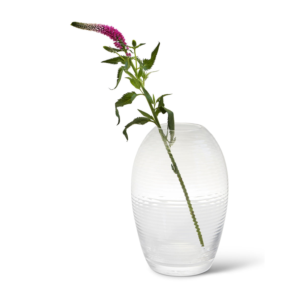 Glass Vase Laine Oval – 20 cm | Spring Copenhagen