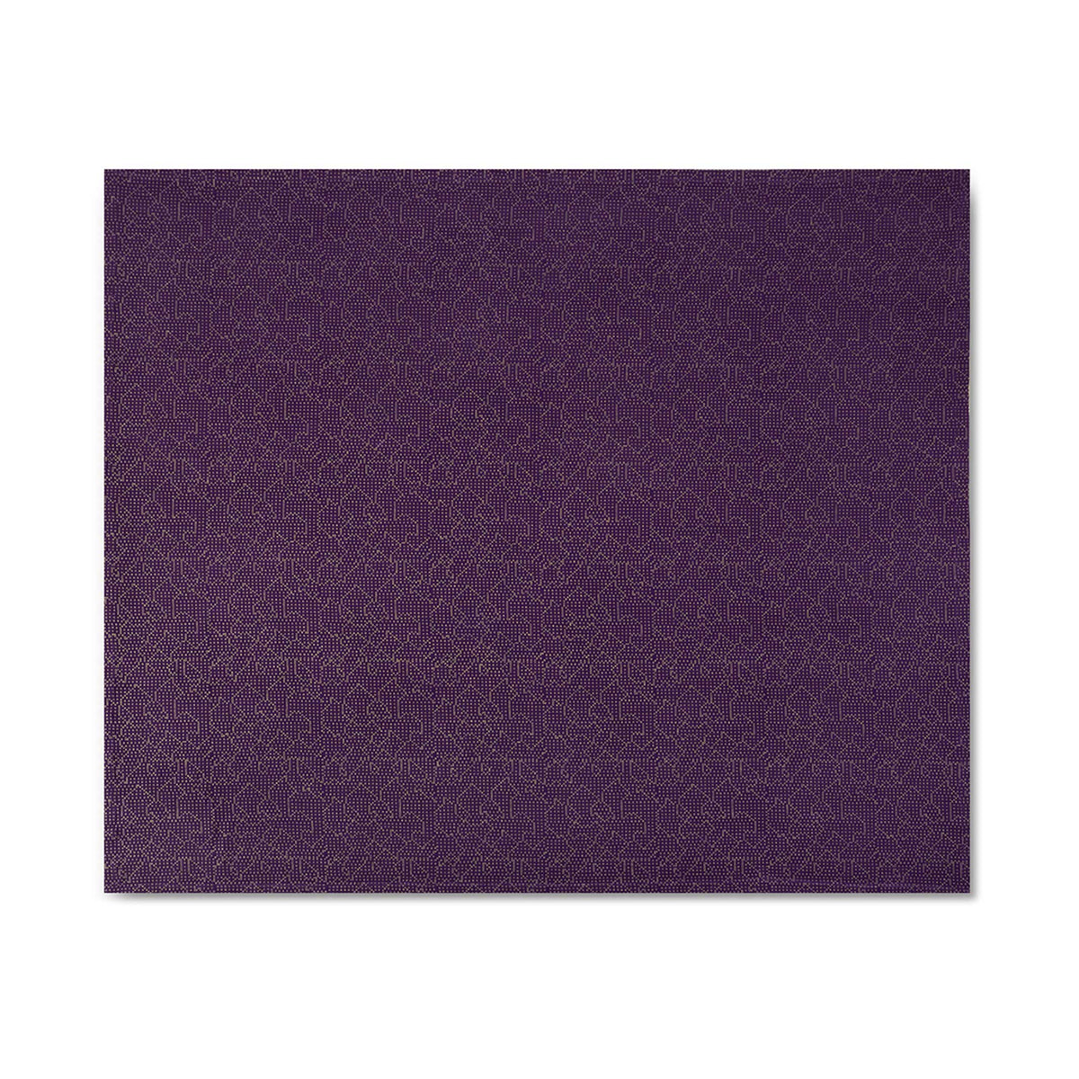 COUVRE-LIT MAPPING | COUVERTURE DE LIT DE JOUR de couleur violette | 235x245 cm | 100% coton | Cristian Zuzunaga