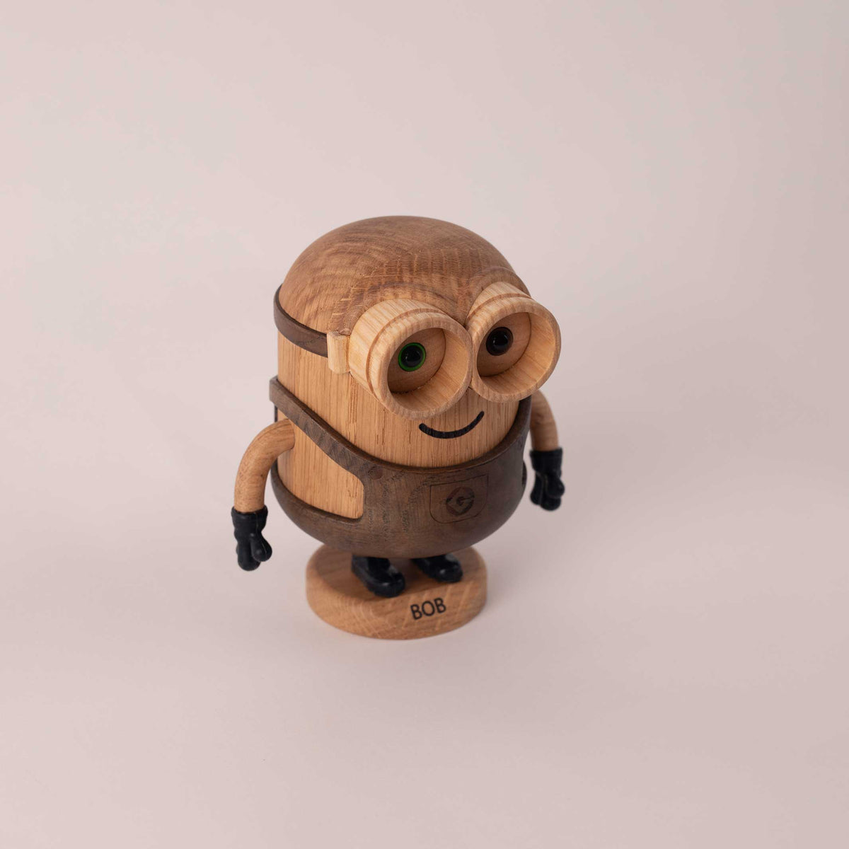 Wooden Figure Bob Small – Oak · 11.5 cm | boyhood × Minions