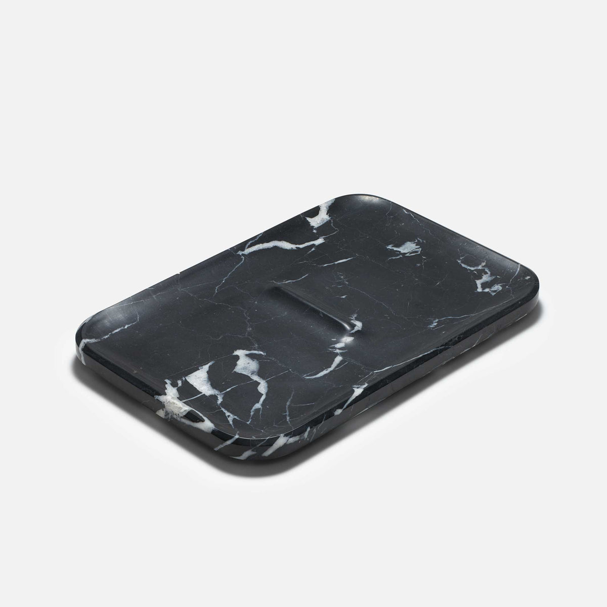 Ablage Nocturn Catch – Marquina Marmor · 28 cm | Craighill