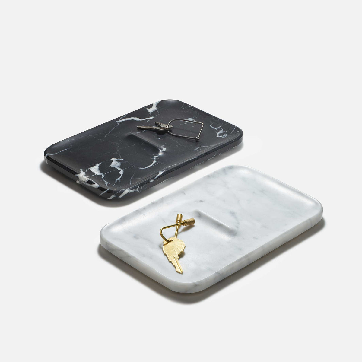 Ablage Nocturn Catch – Marquina Marmor · 28 cm | Craighill