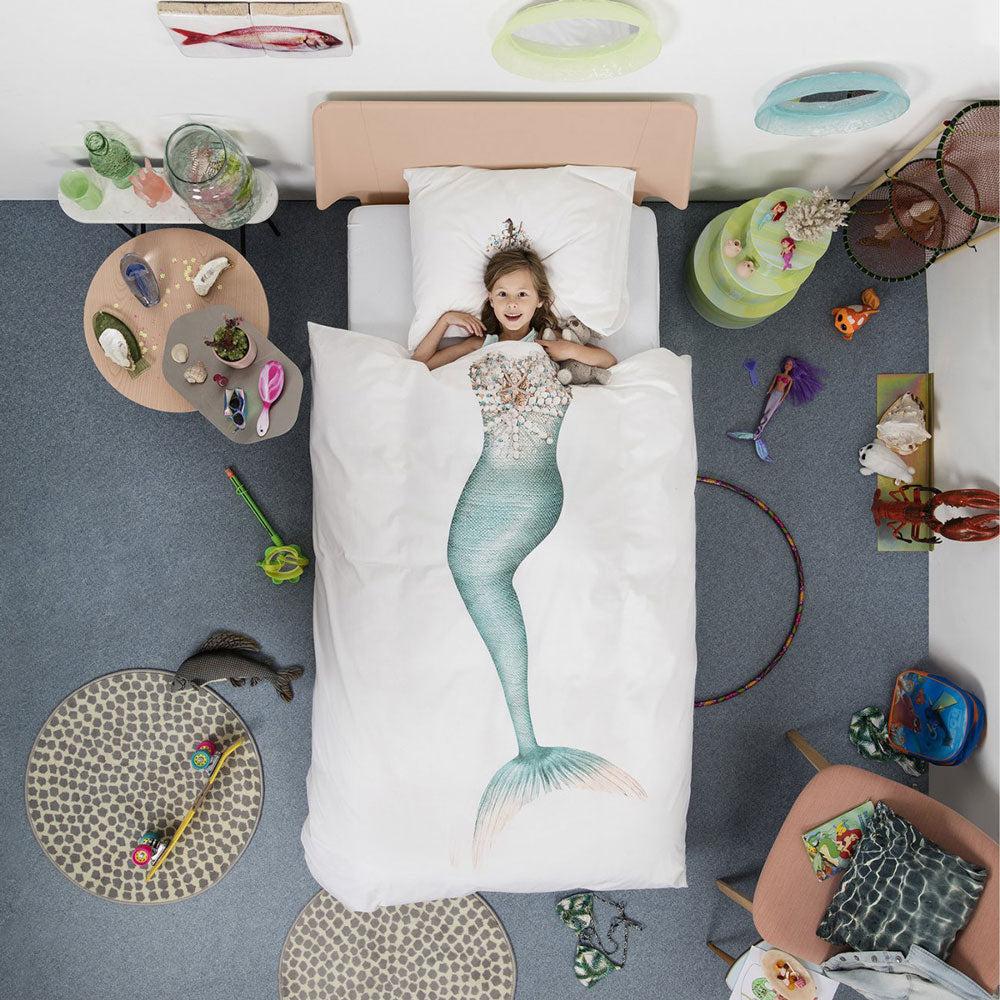 MEERJUNGFRAU - Kinder Bettwäsche | Snurk Bedding