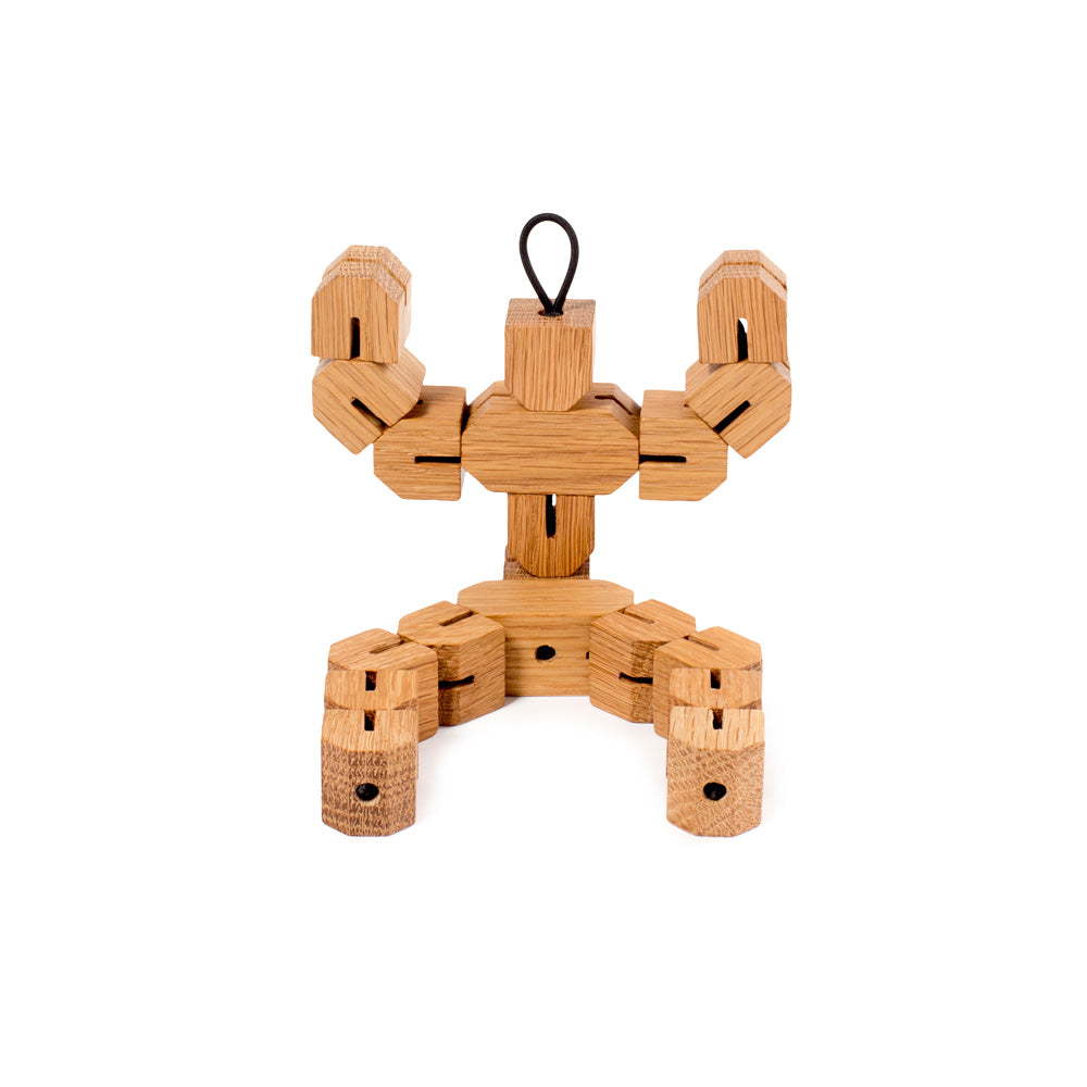 Small CLUMSY HANS | Petit dessous de verre en POT | Figurine en bois 3D | Nis Hauge | Spring Copenhagen