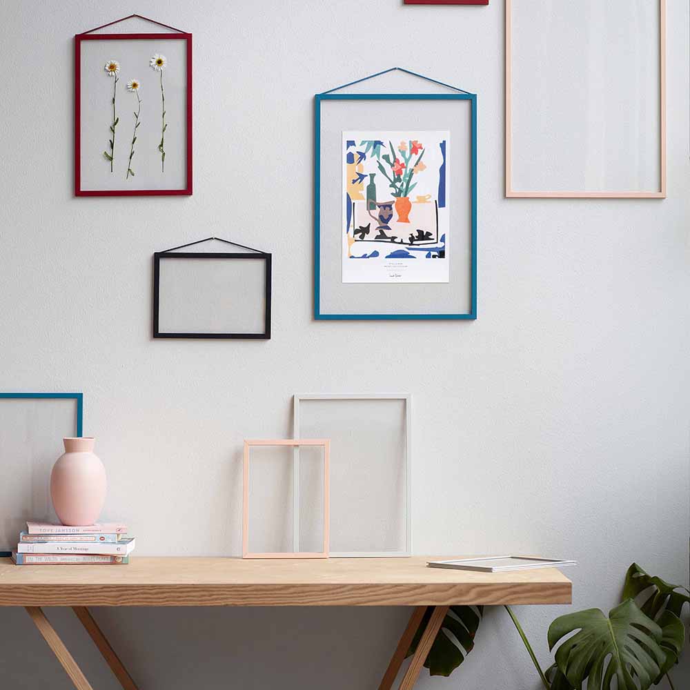 FRAME DEEP RED - Bilderrahmen - Aluminium | Moebe