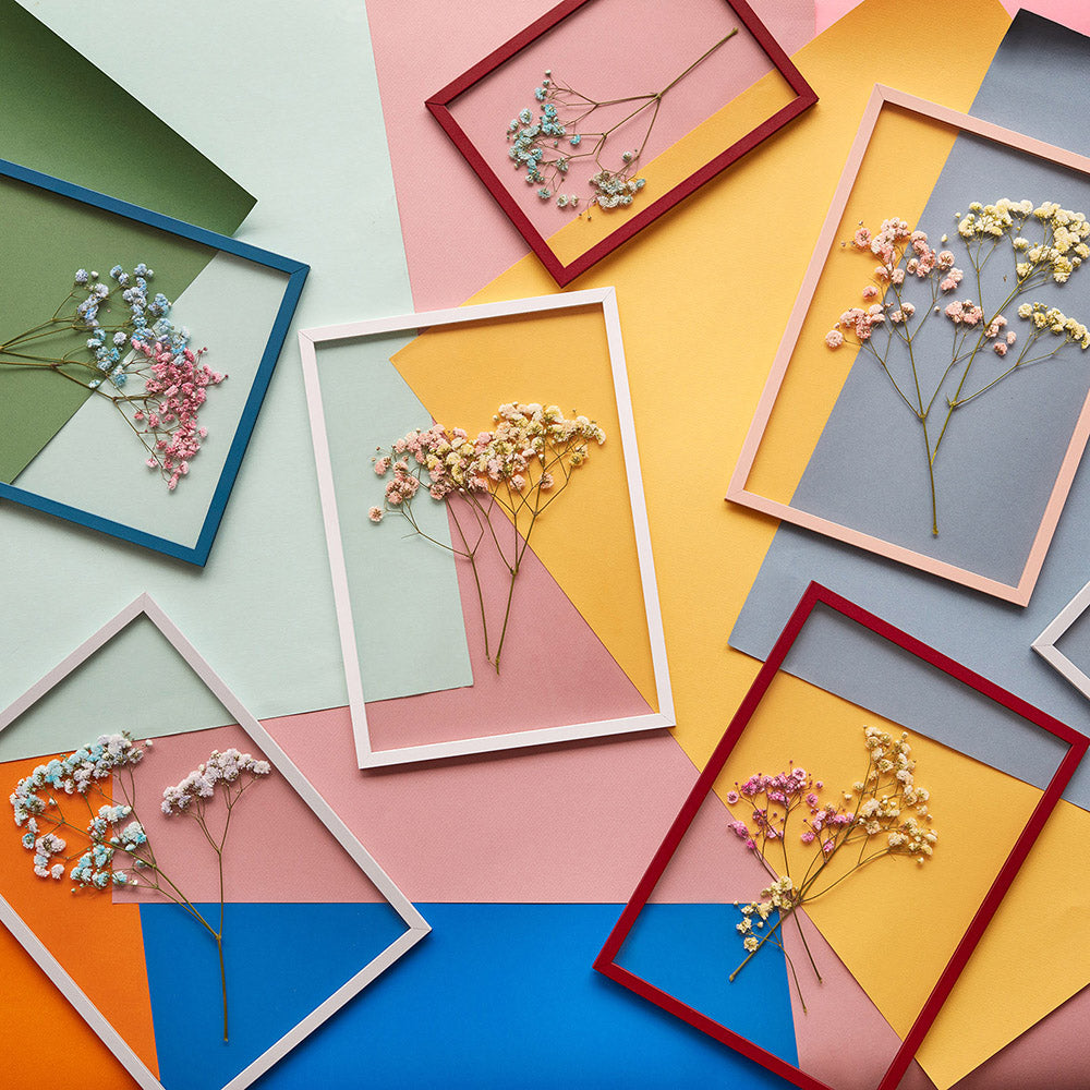 CADRE ROUGE FONCÉ - Cadre photo - Aluminium | Moebe 