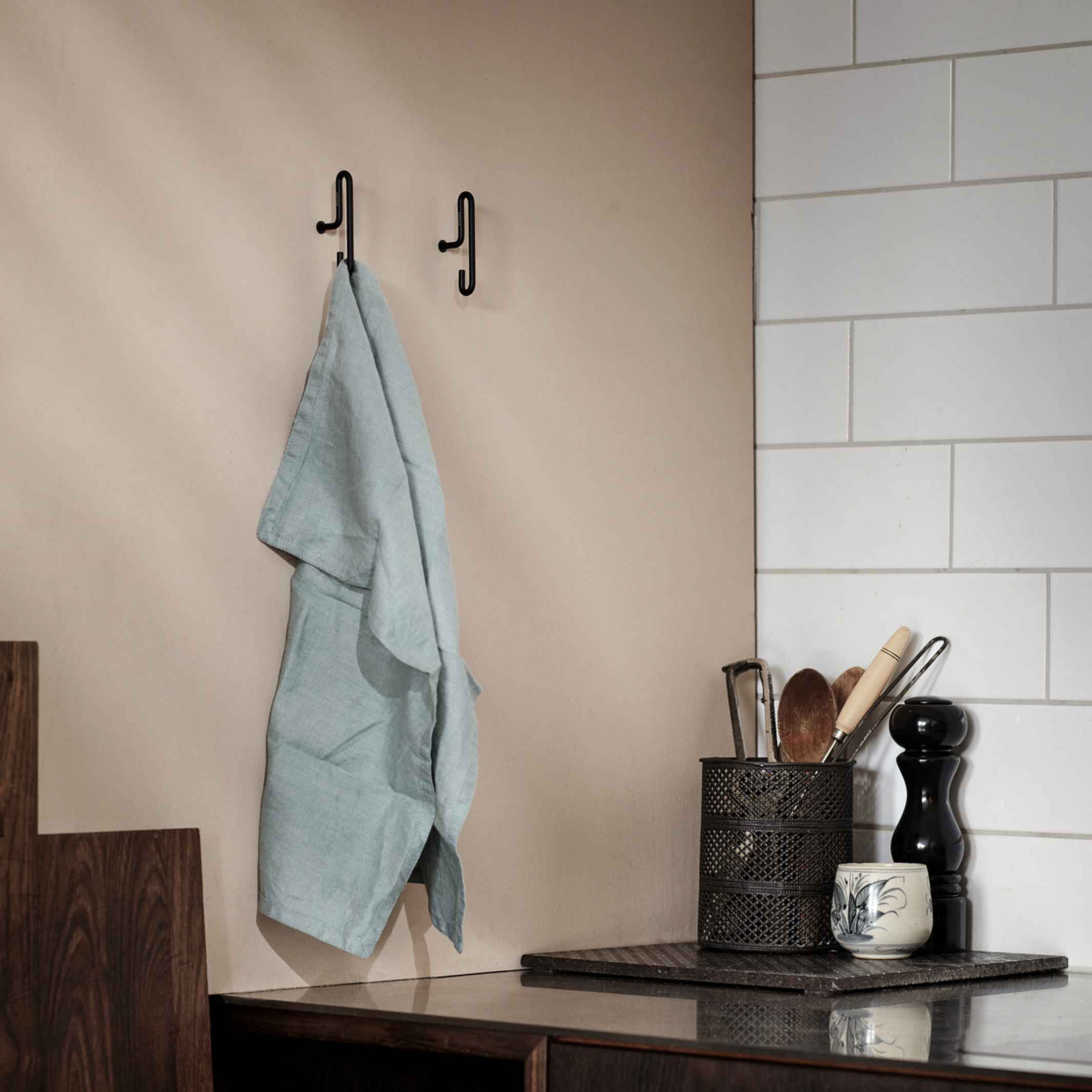 WALL HOOK - Large Metal Wall Hook 20 cm | Moebe