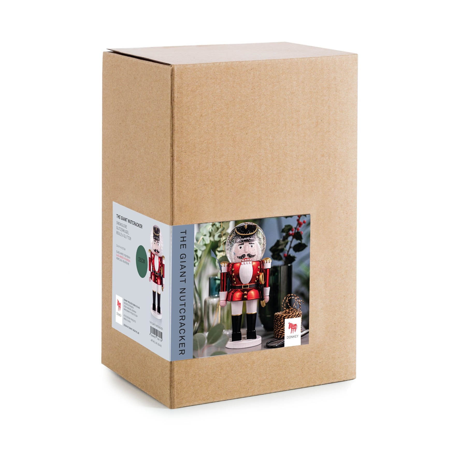 SUMMERGLOBE the Giant Shiny NUTCRACKER - Nutcracker with glitter ball | Donkey Products