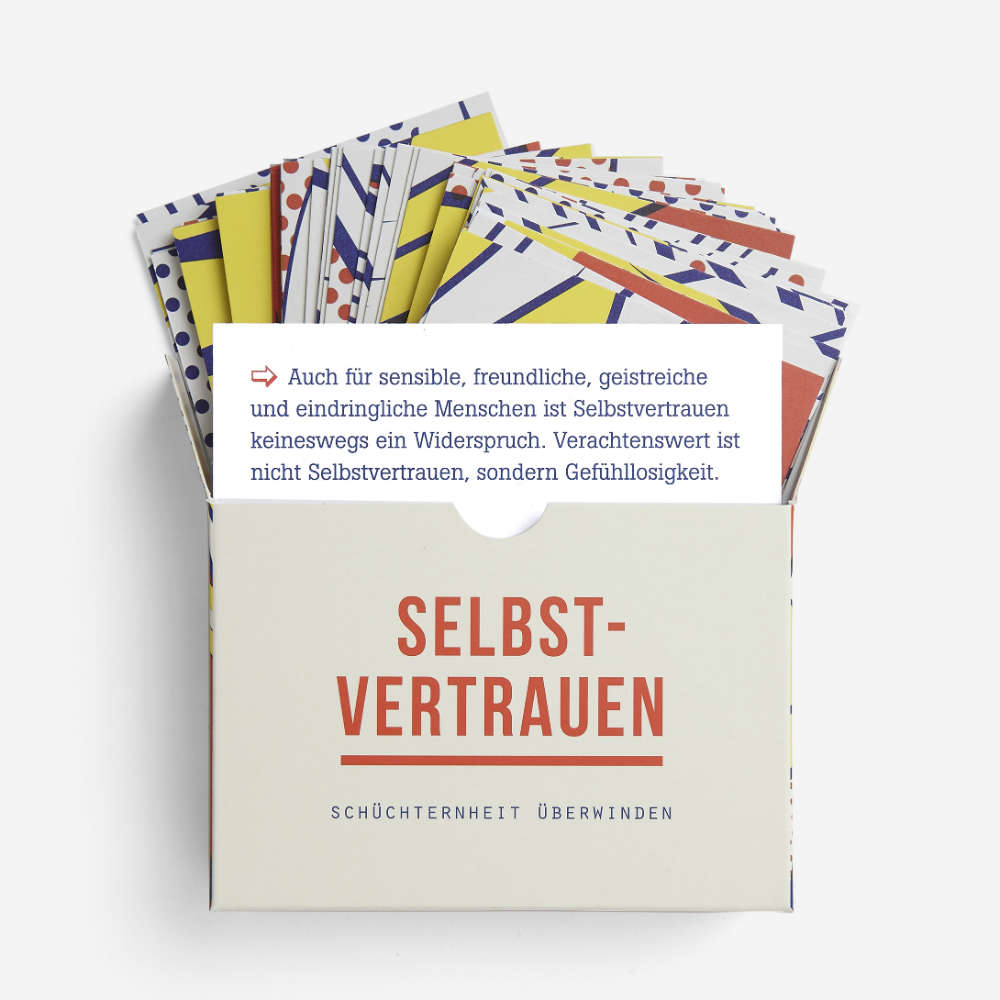 CONFIANCE | JEU DE CARTES pour développer la confiance en soi et vaincre la timidité | The School of Life