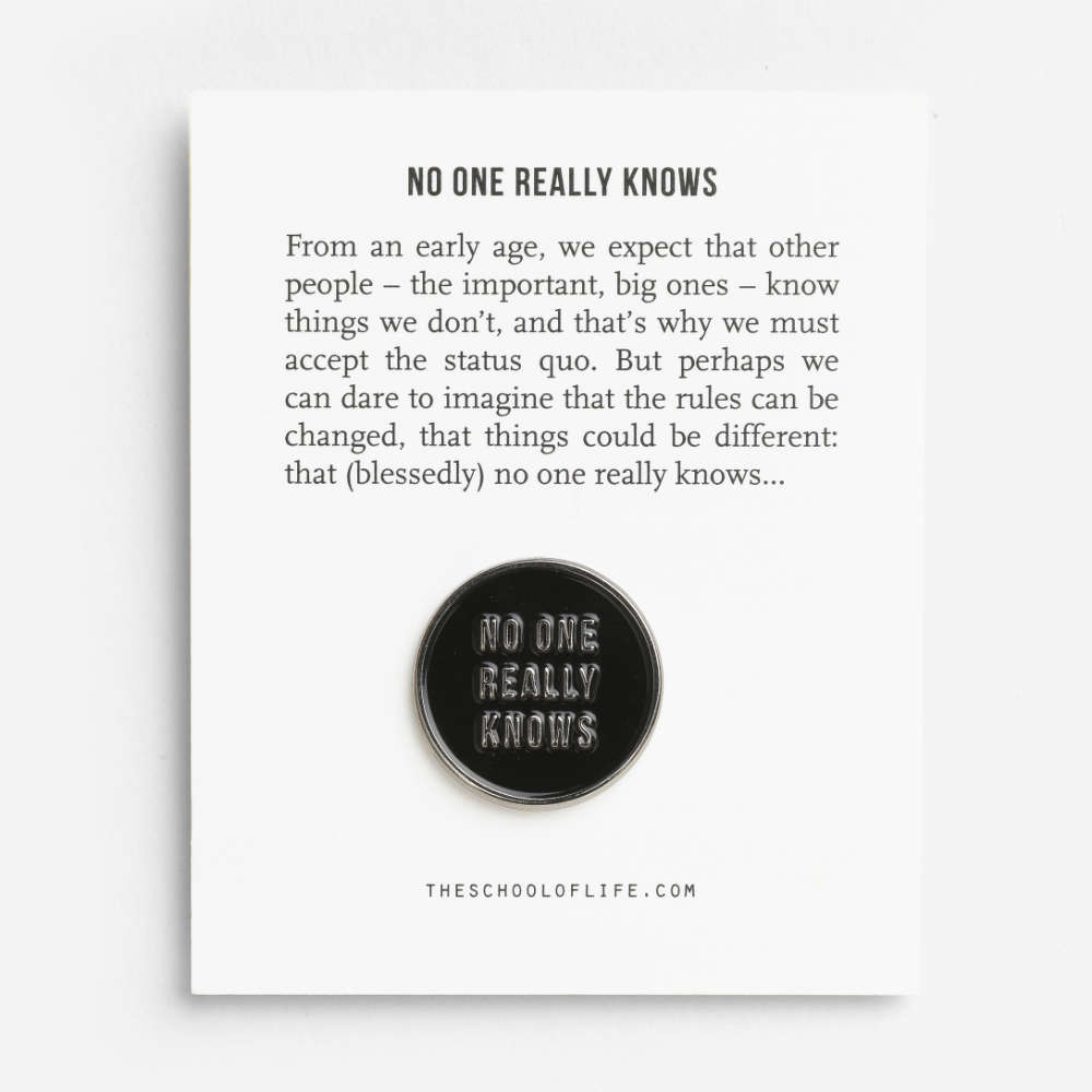 ANSTECKNADELN & PIN BADGES | The School of Life