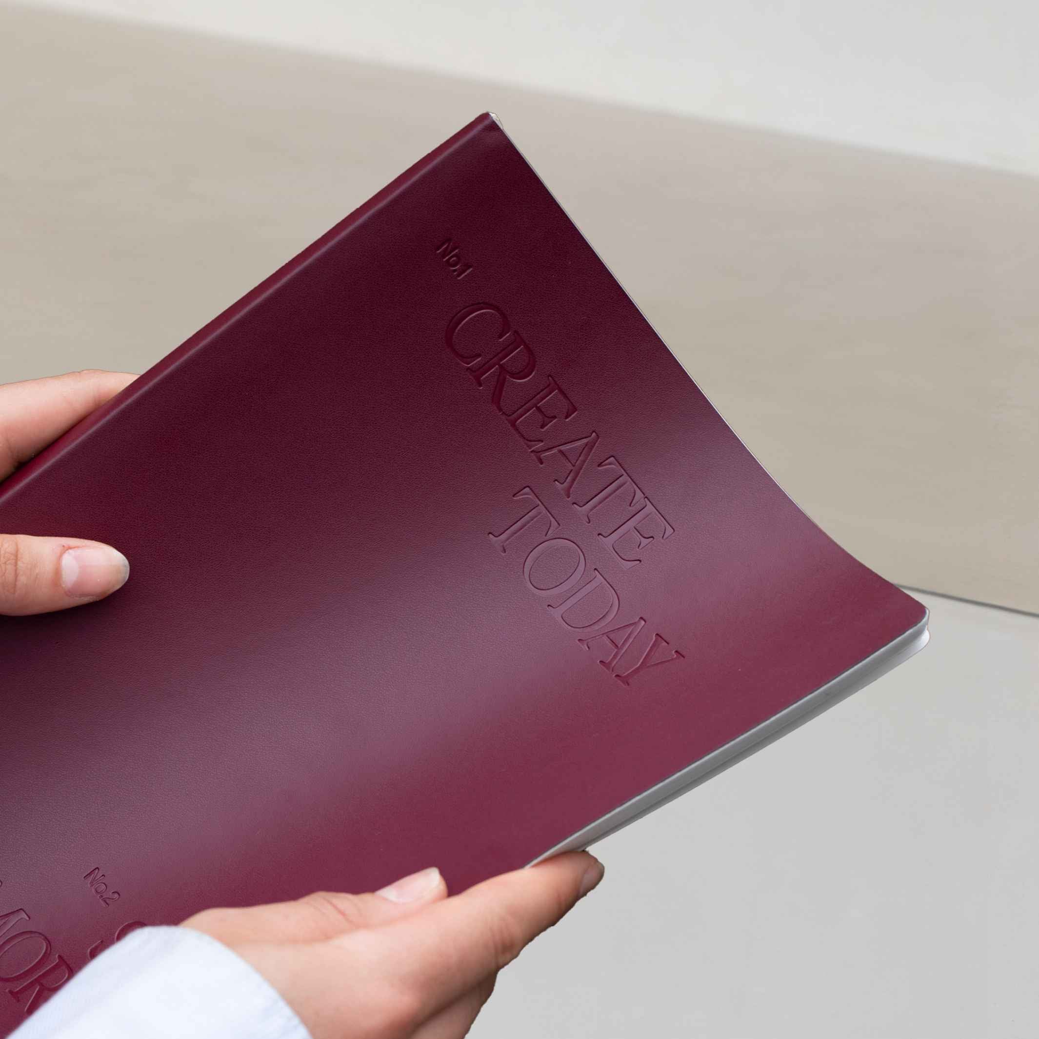 AGENDA NON DATÉ B5 - Couverture souple - Agenda non daté | Papier de pierre karstique